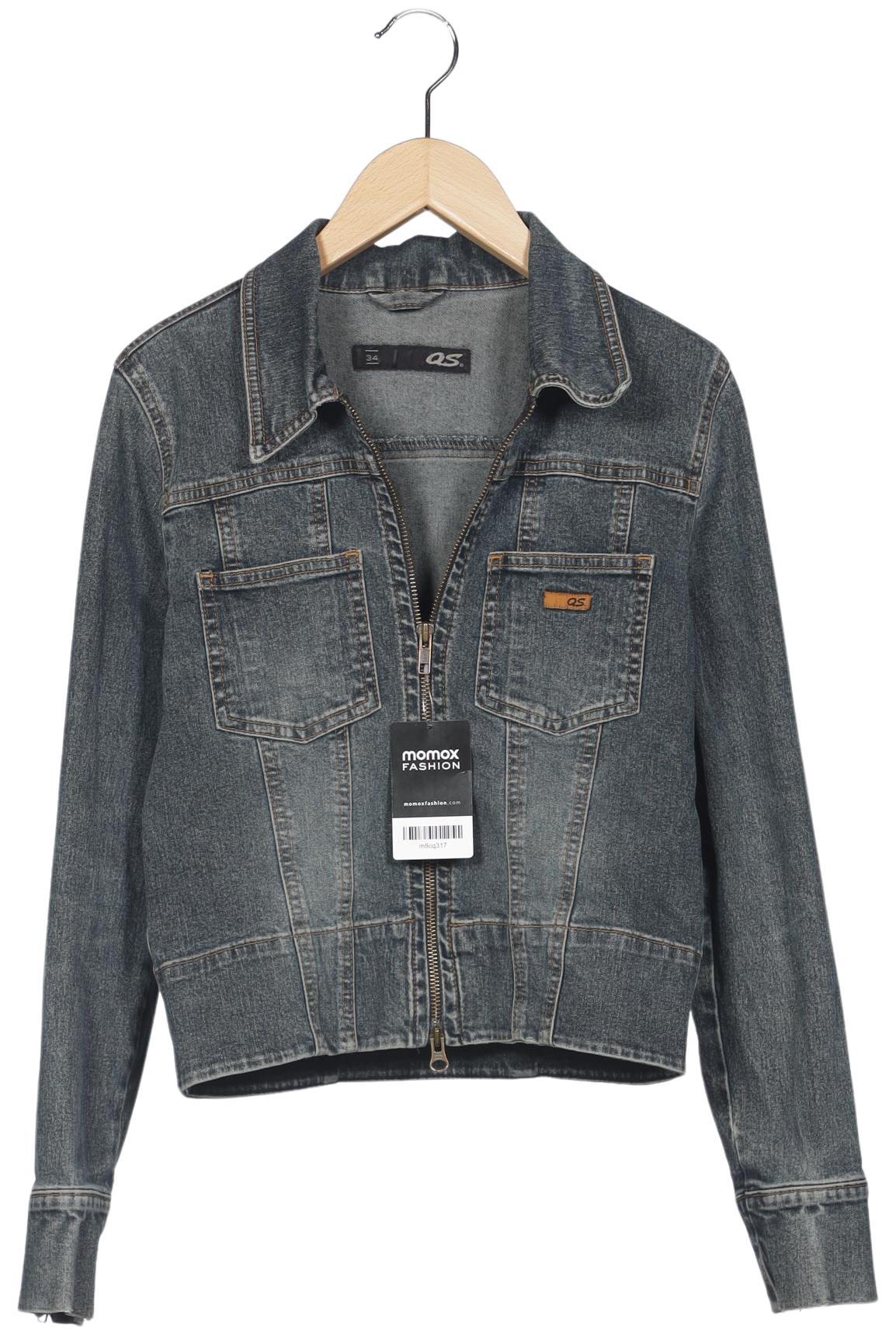 

QS by s.Oliver Damen Jacke, blau, Gr. 34