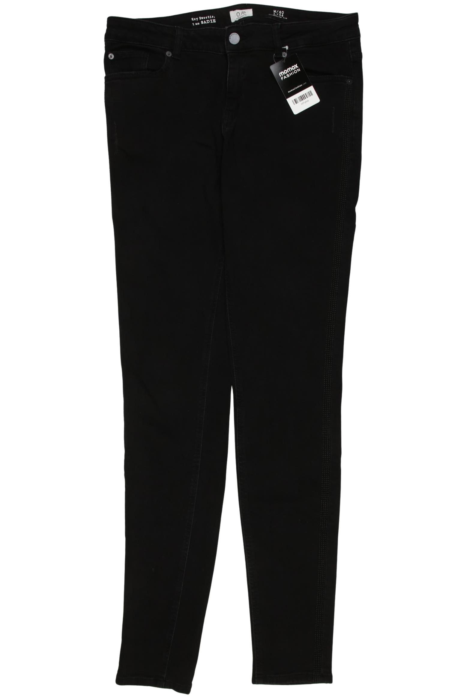 

QS by s.Oliver Damen Jeans, schwarz, Gr. 40