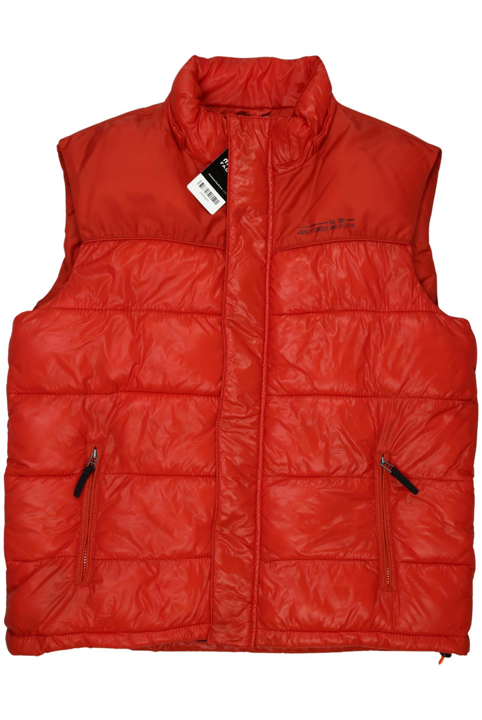 

QS by s.Oliver Herren Weste, rot, Gr. 56