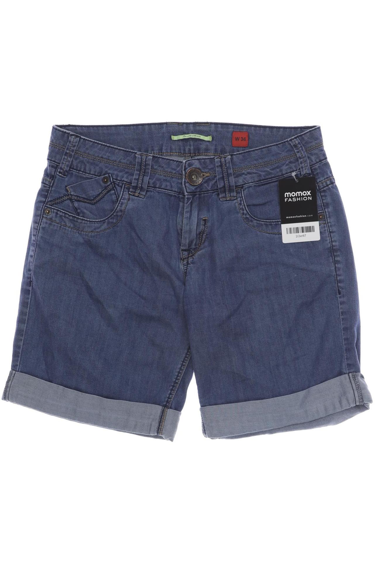 

QS by s.Oliver Damen Shorts, blau, Gr. 34