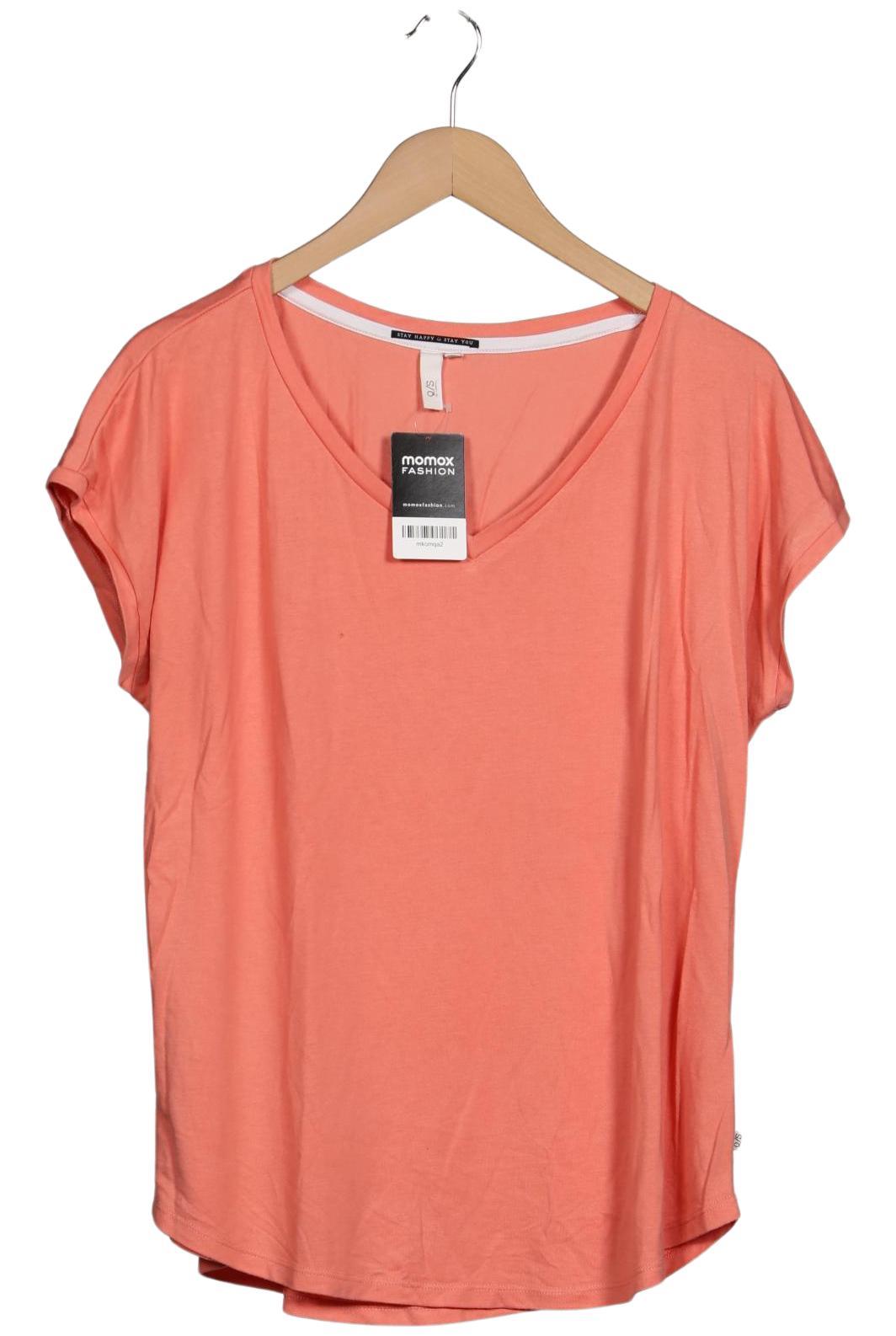 

QS by s.Oliver Damen T-Shirt, pink, Gr. 44