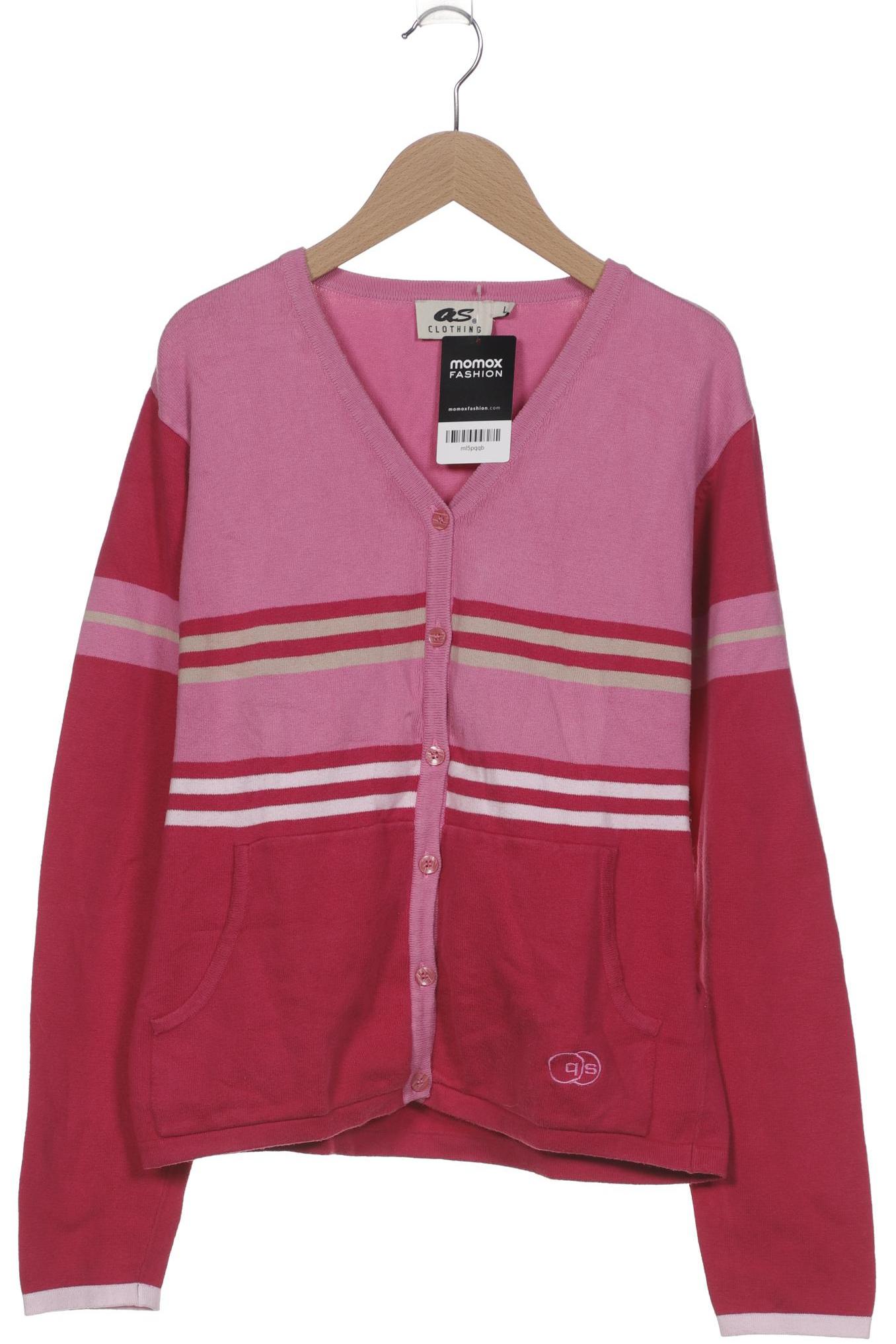 

QS by s.Oliver Damen Strickjacke, pink, Gr. 42