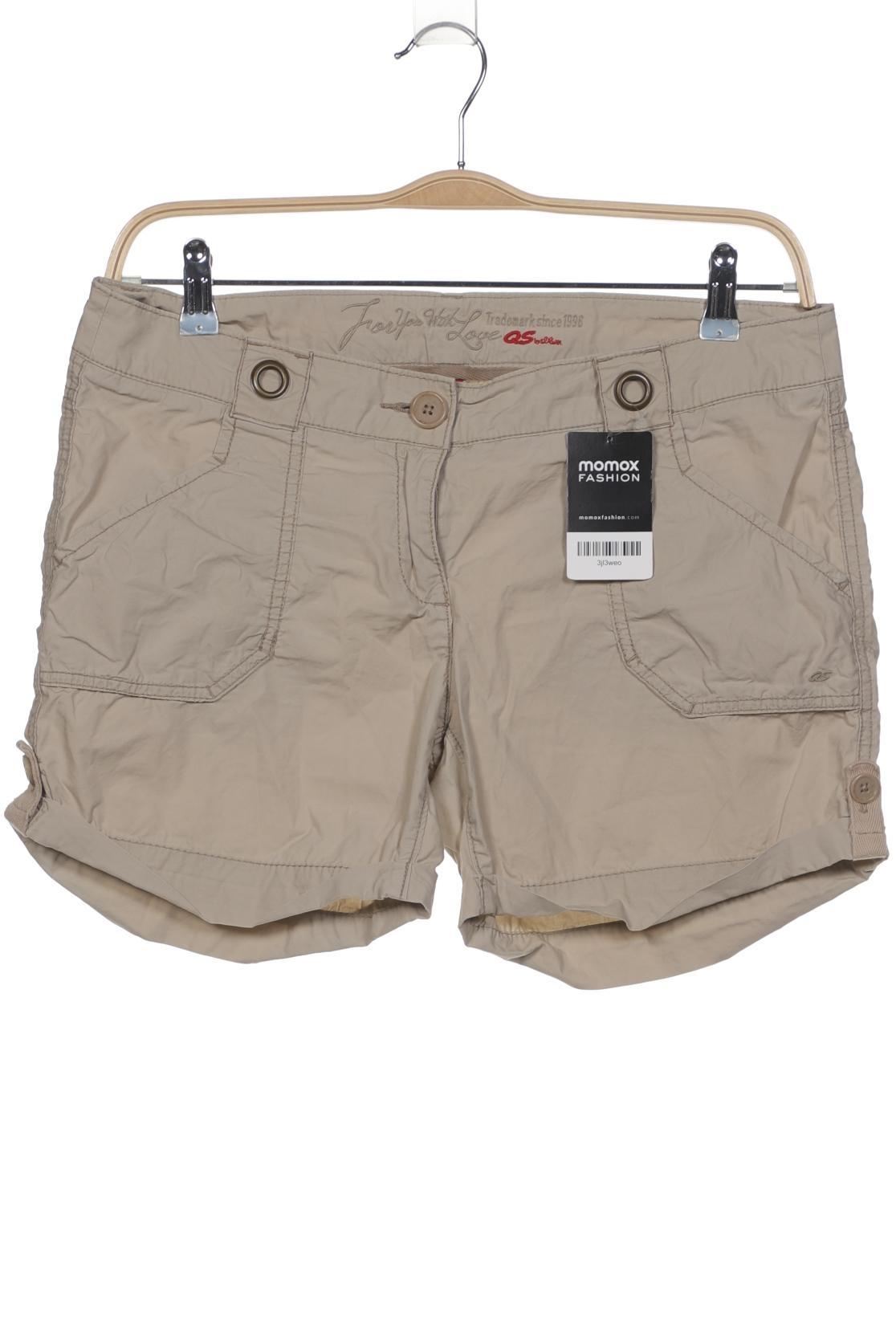 

QS by s.Oliver Damen Shorts, beige, Gr. 40