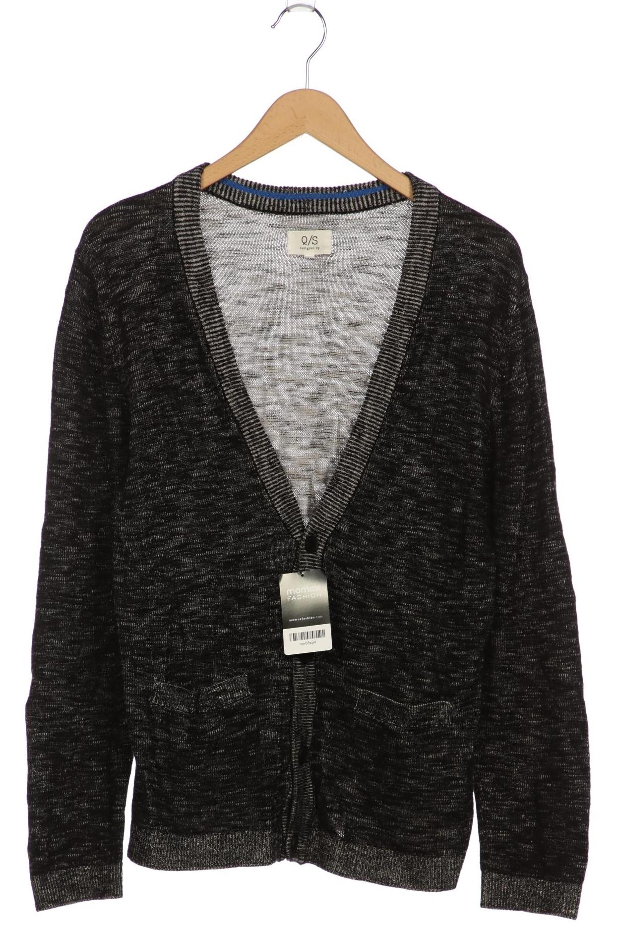 

QS by s.Oliver Herren Strickjacke, grau, Gr. 48