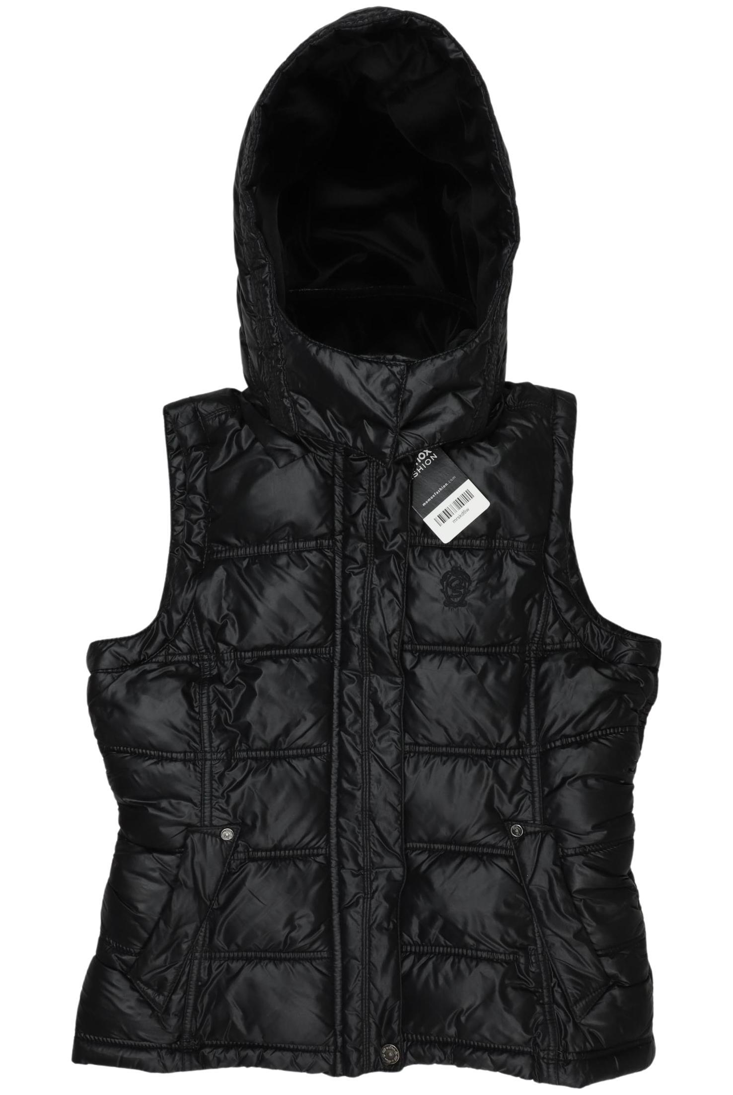 

QS by s.Oliver Damen Weste, schwarz, Gr. 38