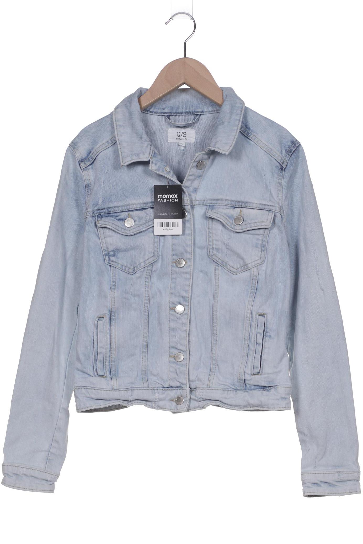 

QS by s.Oliver Damen Jacke, hellblau, Gr. 42