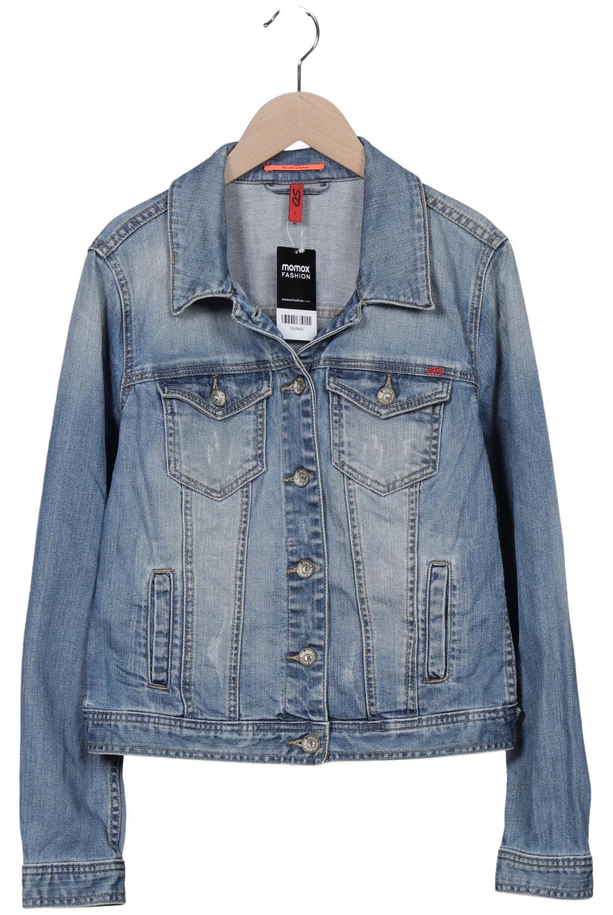 

QS by s.Oliver Damen Jacke, hellblau, Gr. 42