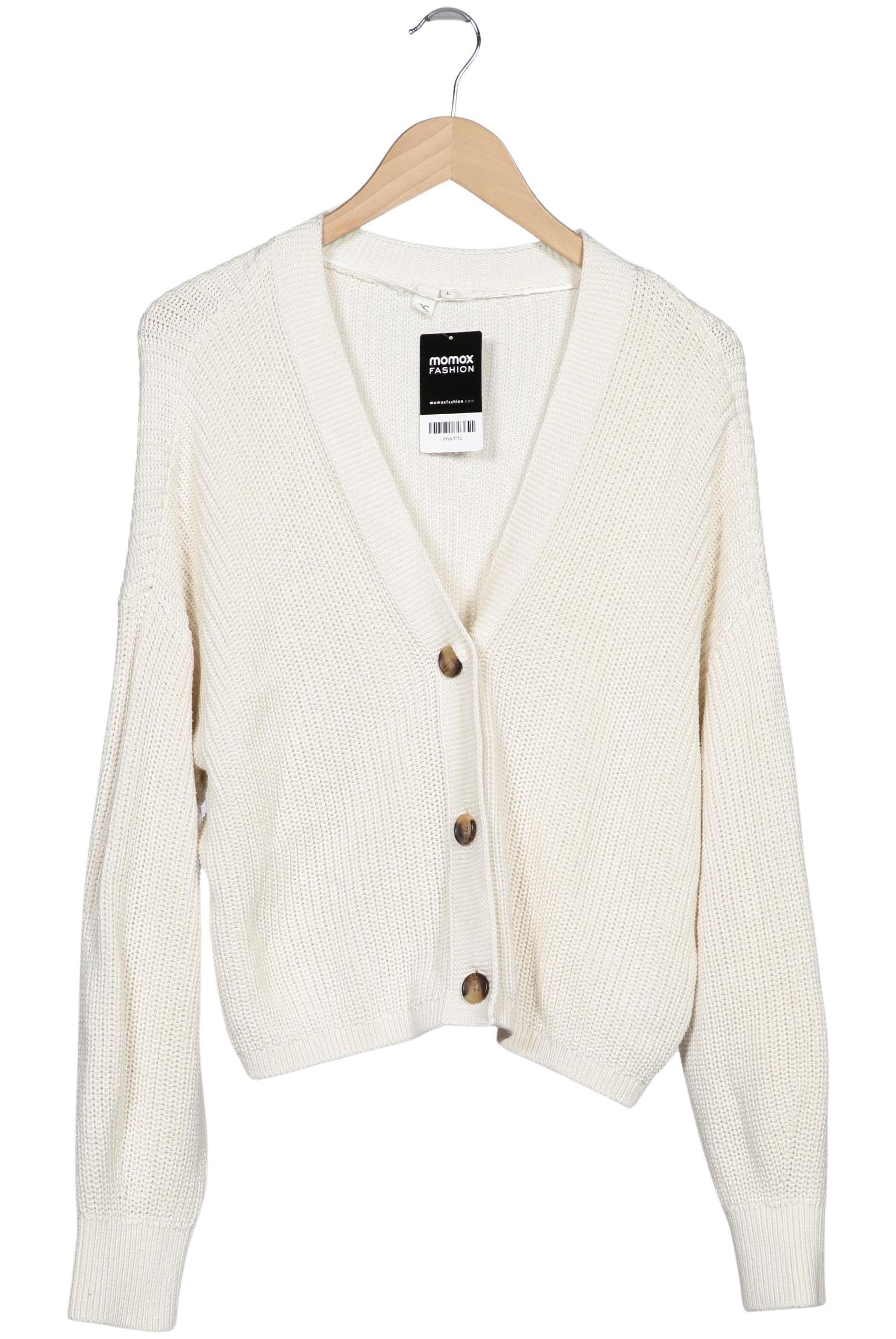 

QS by s.Oliver Damen Strickjacke, cremeweiß, Gr. 42