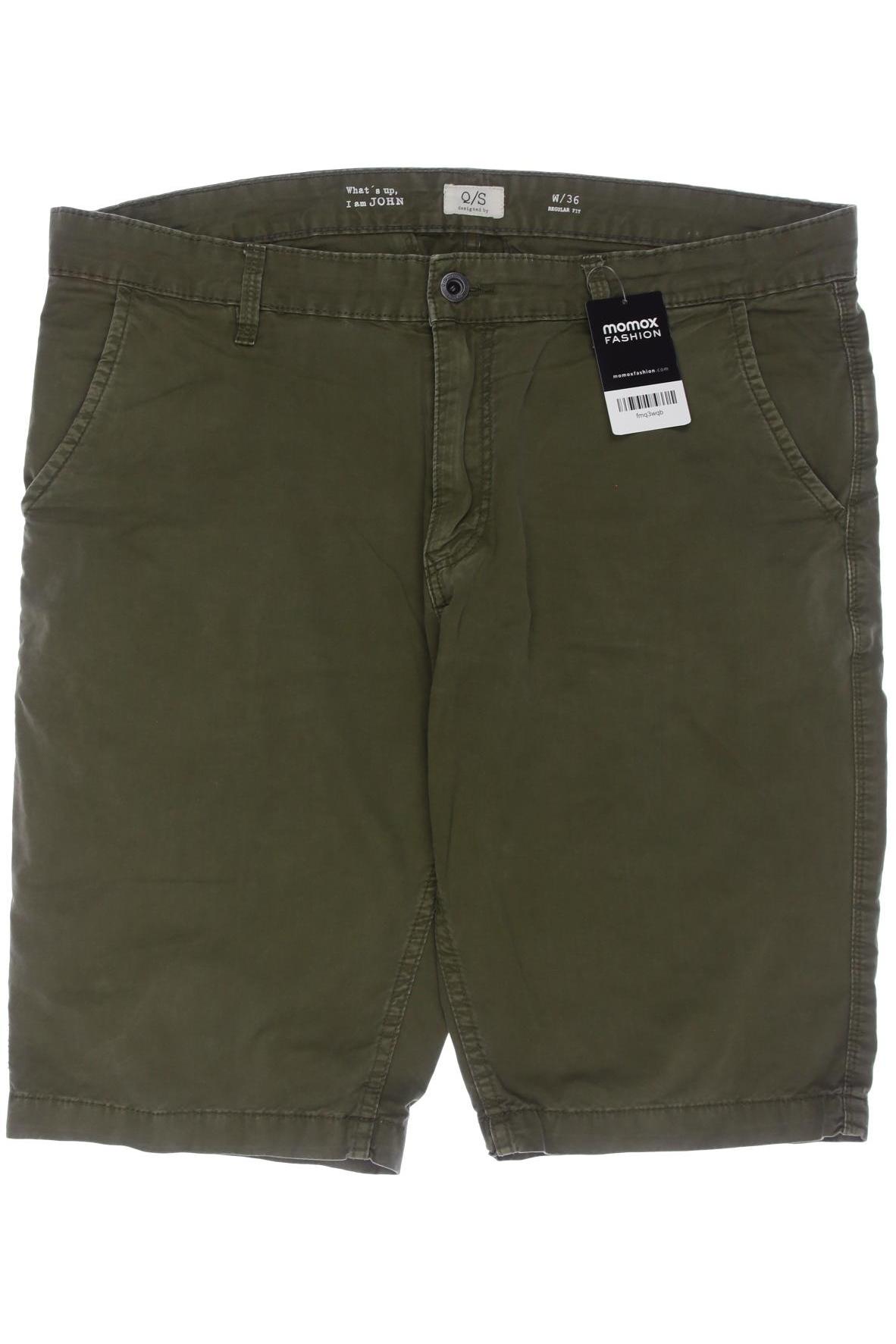 

QS by s.Oliver Herren Shorts, grün, Gr. 36