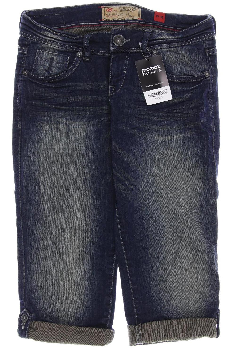 

QS by s.Oliver Damen Shorts, marineblau