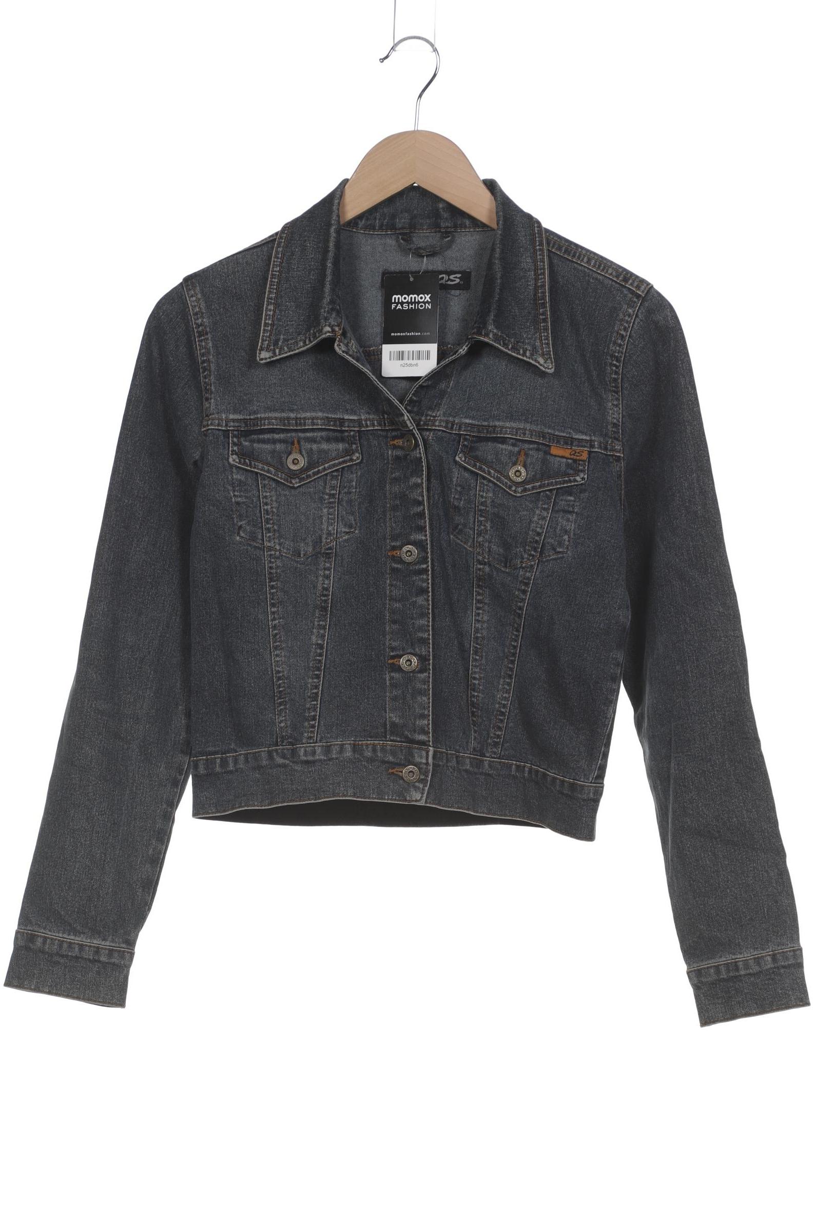 

QS by s.Oliver Damen Jacke, marineblau, Gr. 36