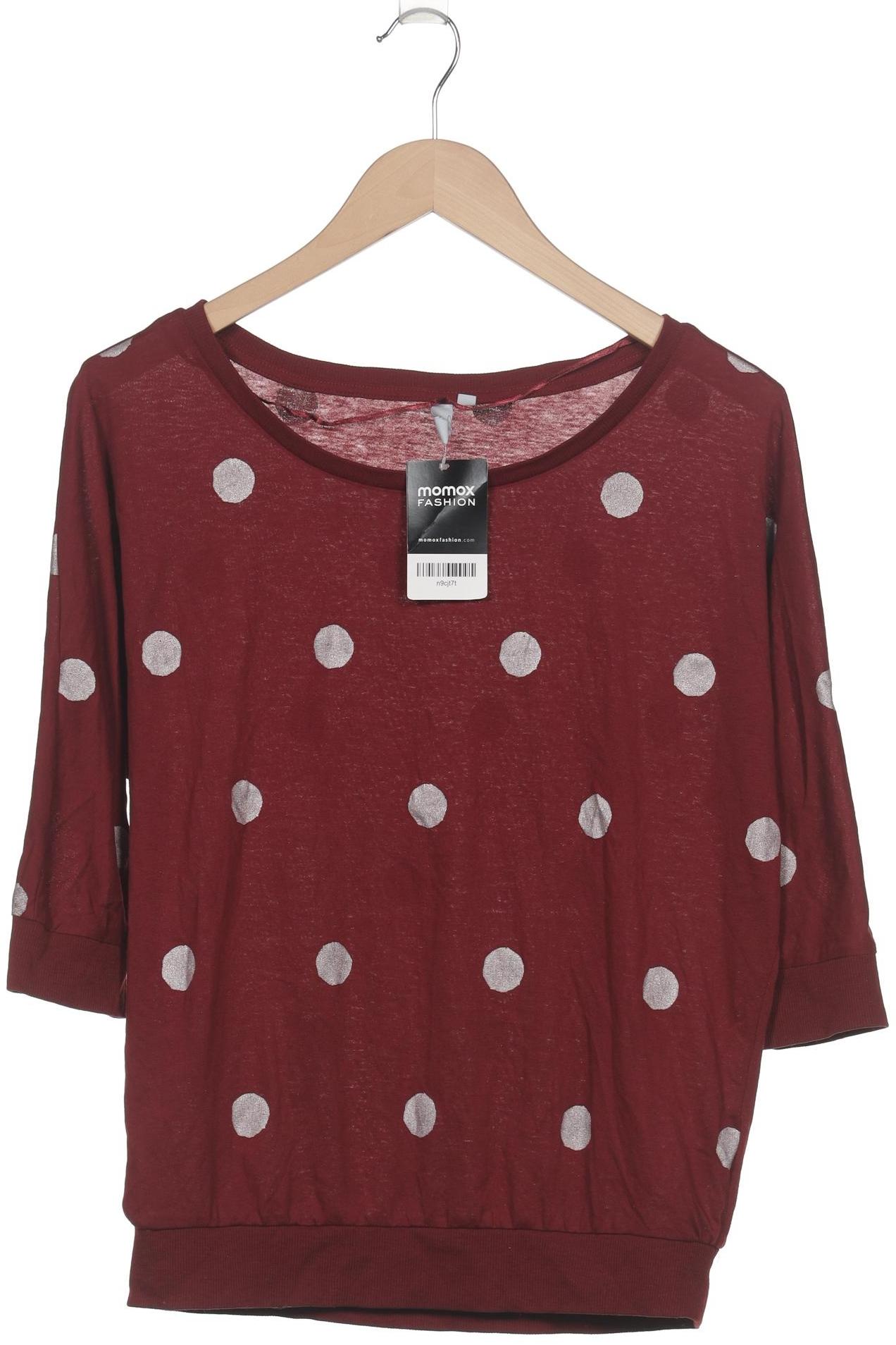 

QS by s.Oliver Damen Langarmshirt, bordeaux, Gr. 36