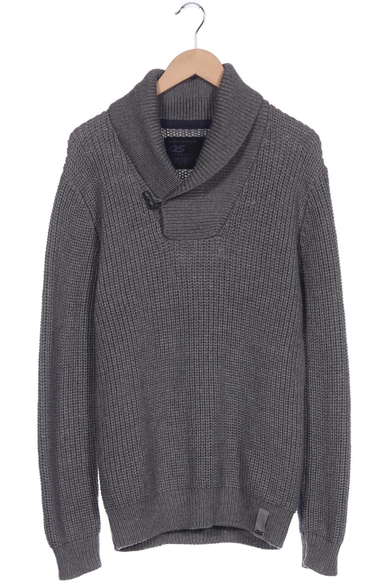 

QS by s.Oliver Herren Pullover, grau, Gr. 54