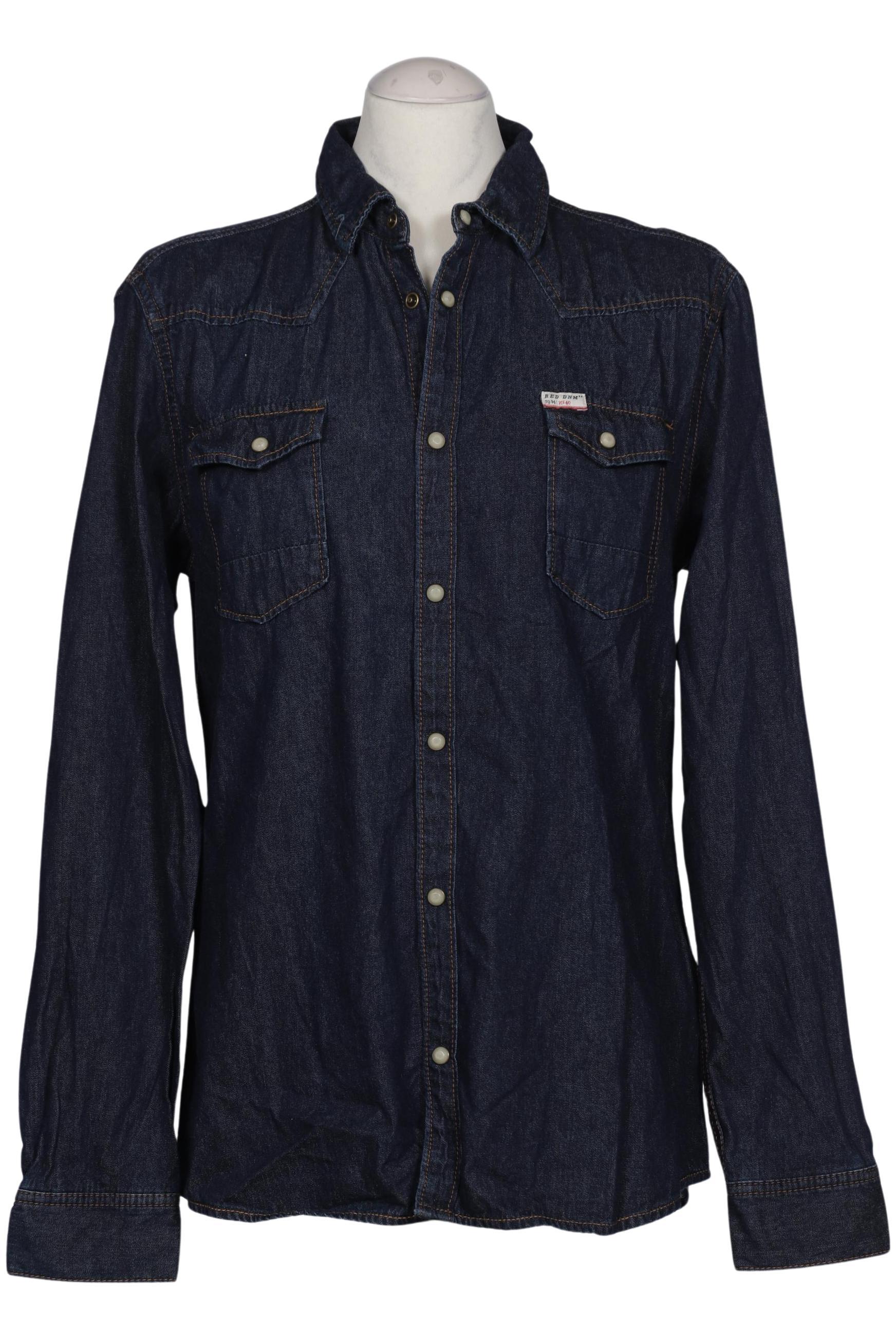 

QS by s.Oliver Herren Hemd, marineblau, Gr. 52