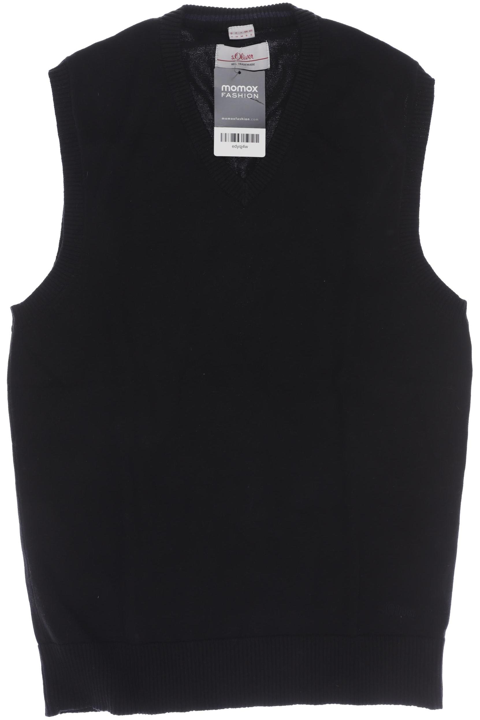 

QS by s.Oliver Herren Pullover, schwarz, Gr. 46