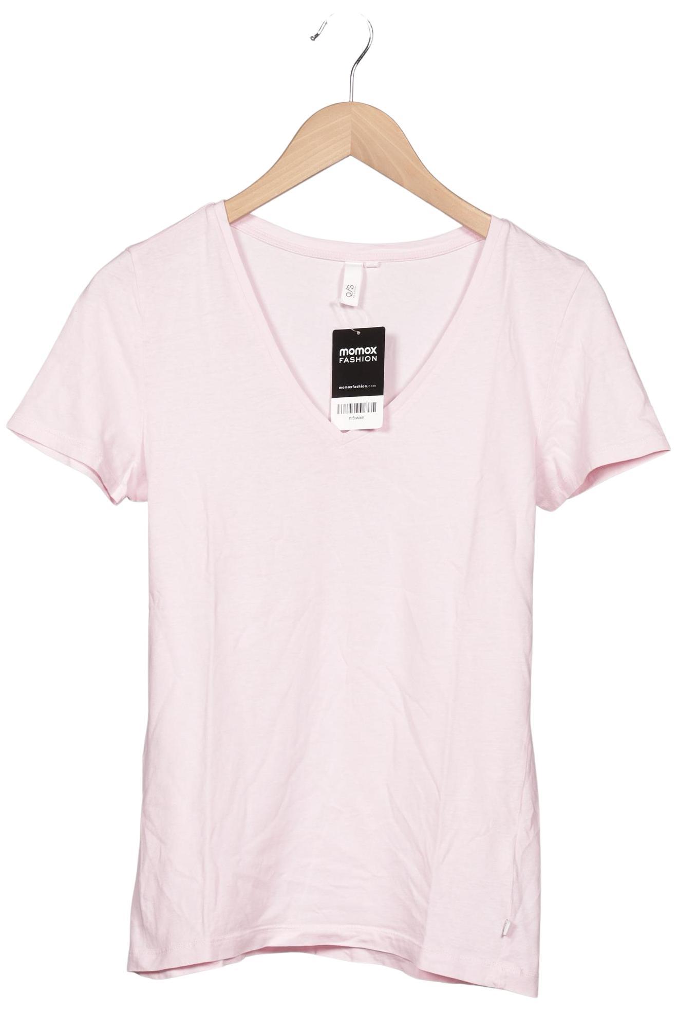 

QS by s.Oliver Damen T-Shirt, pink, Gr. 38