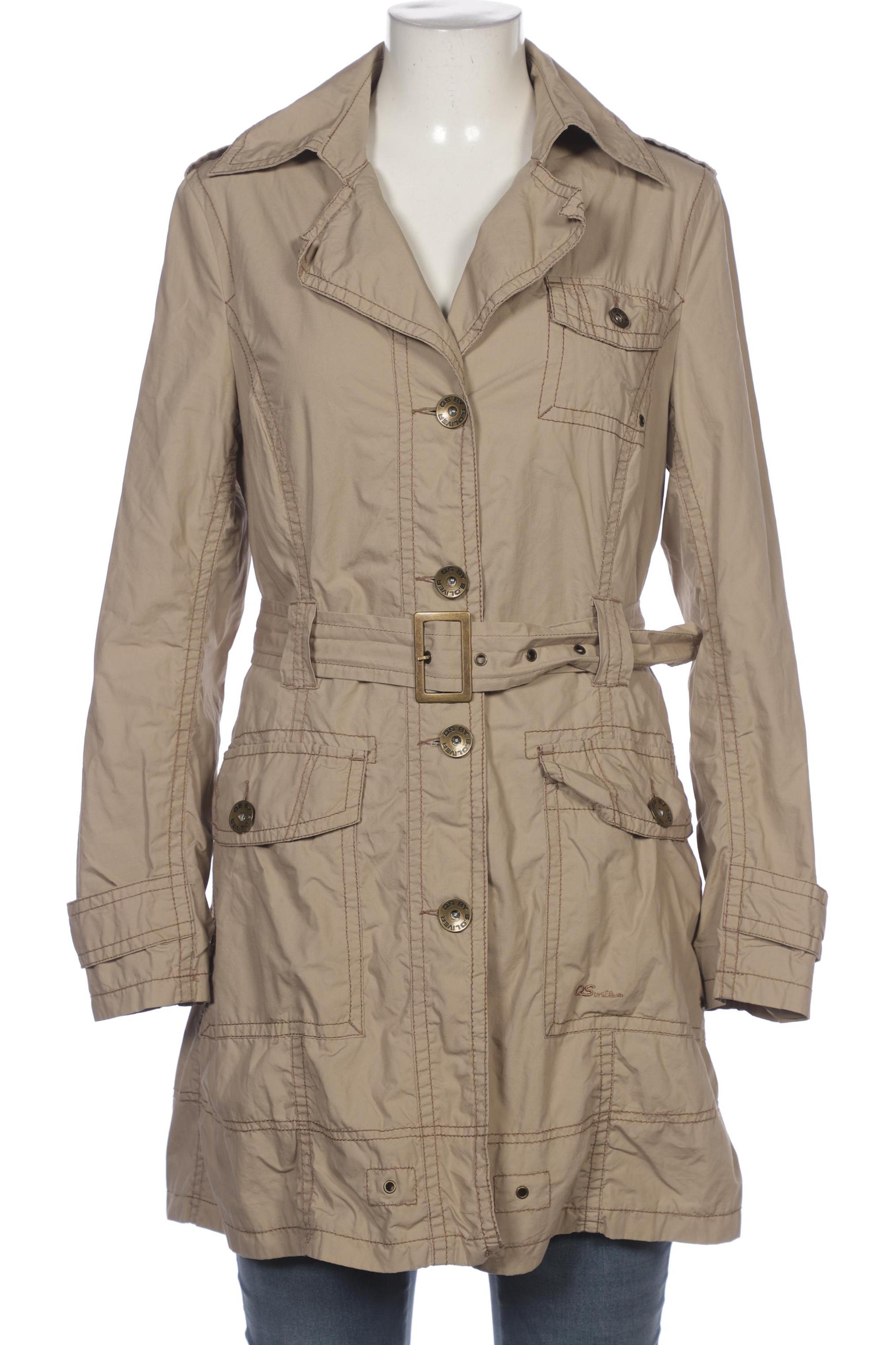 

QS by s.Oliver Damen Mantel, beige, Gr. 42
