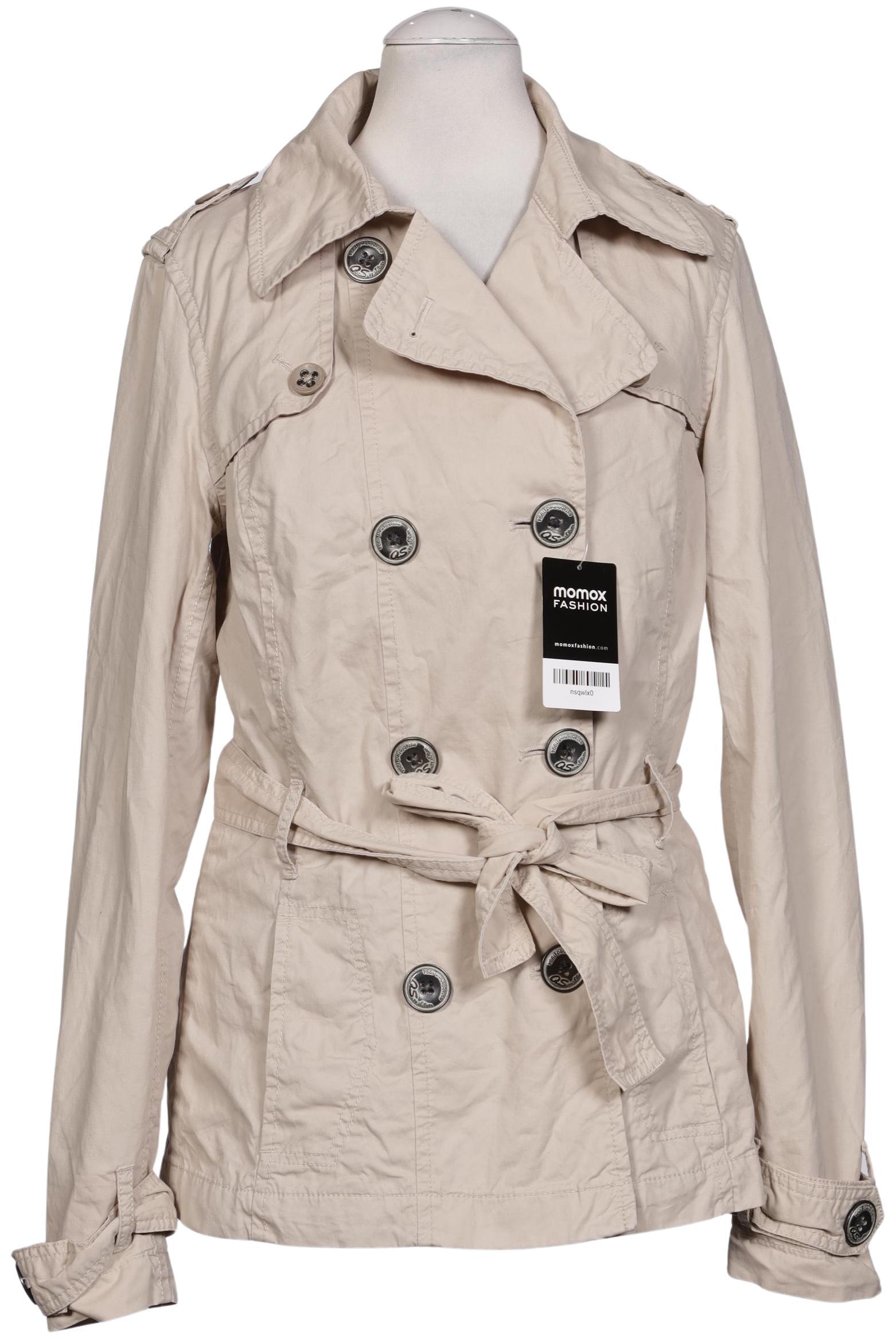 

QS by s.Oliver Damen Jacke, beige, Gr. 36