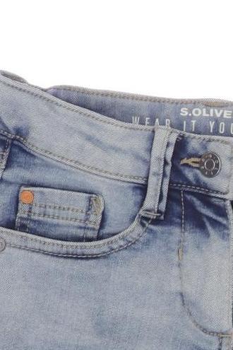 Thumbnail - QS by s.Oliver Mädchen Shorts, blau, Gr. 146