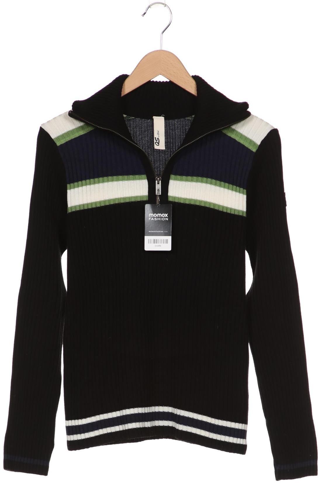 

QS by s.Oliver Herren Pullover, schwarz, Gr. 48