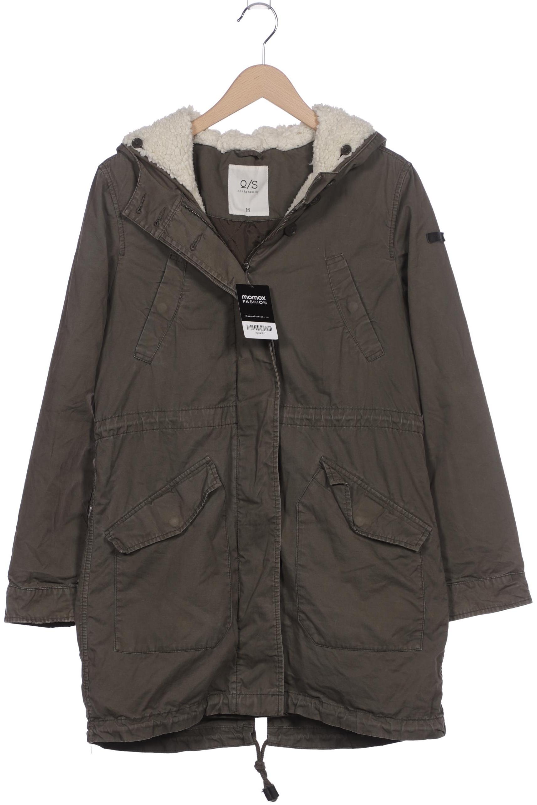 

QS by s.Oliver Damen Mantel, grün, Gr. 38