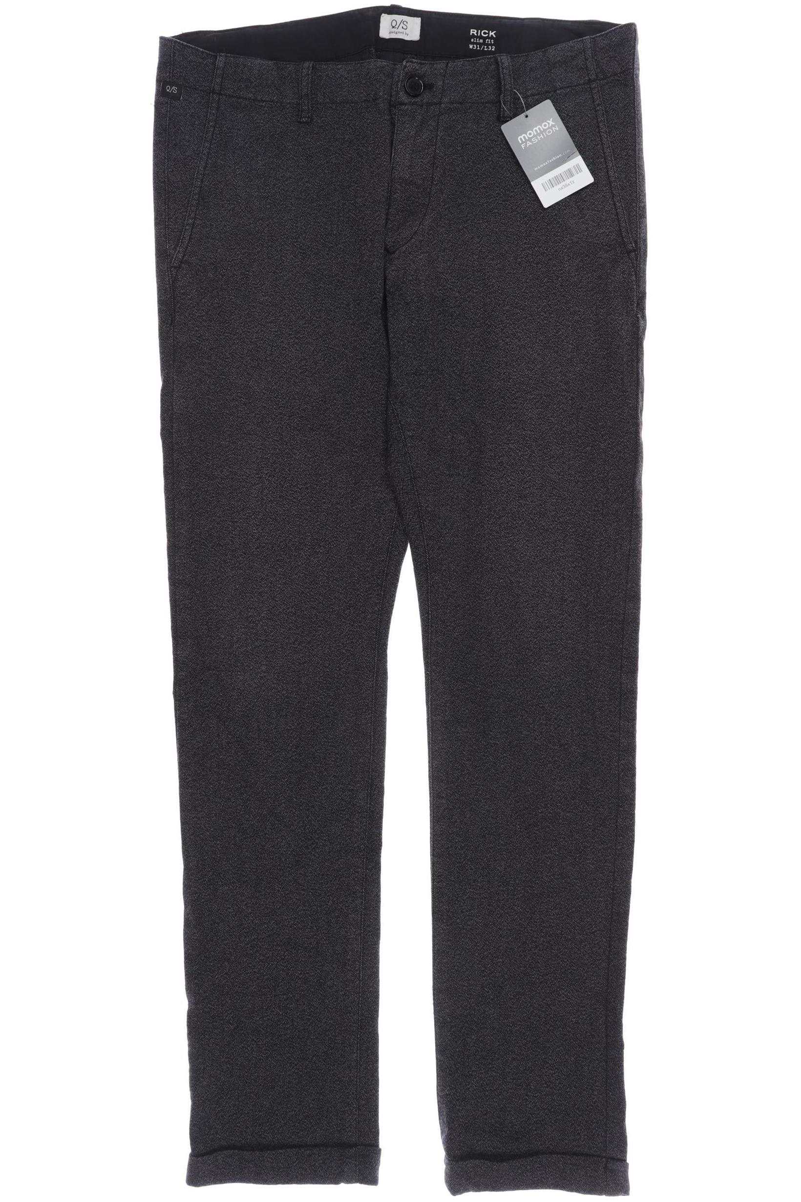 

QS by s.Oliver Damen Stoffhose, grau, Gr. 31