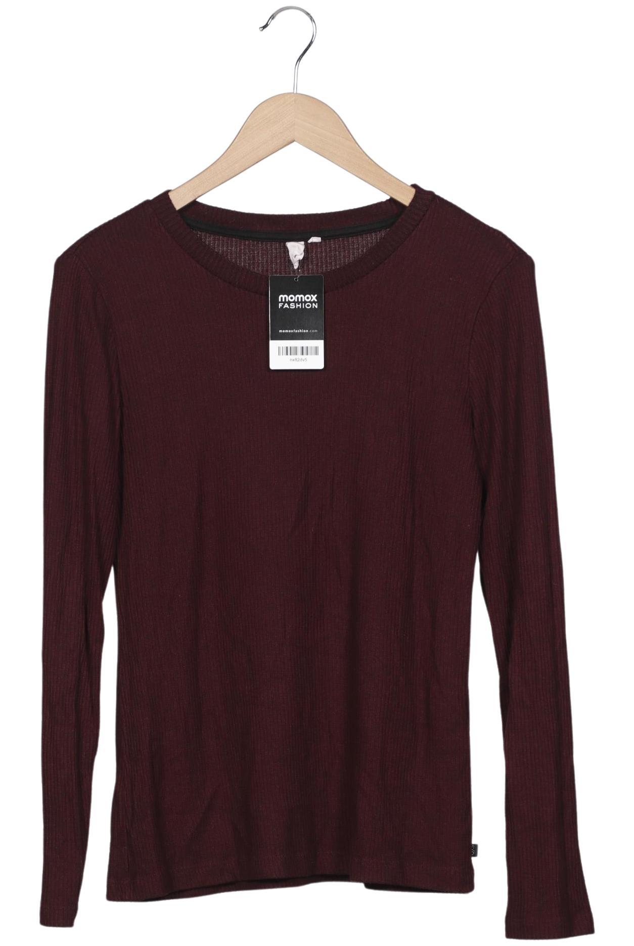 

QS by s.Oliver Damen Langarmshirt, bordeaux, Gr. 44