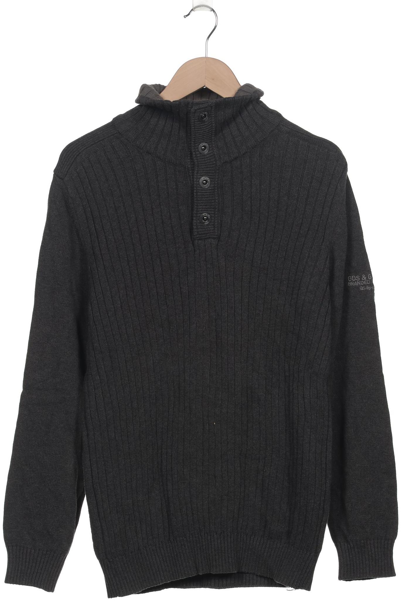 

QS by s.Oliver Herren Pullover, grau, Gr. 52