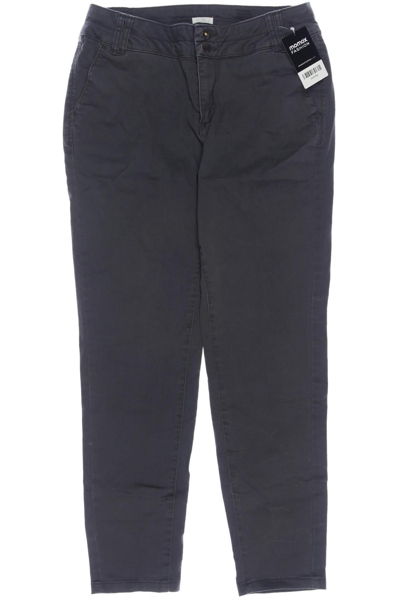 

QS by s.Oliver Damen Stoffhose, grau, Gr. 36