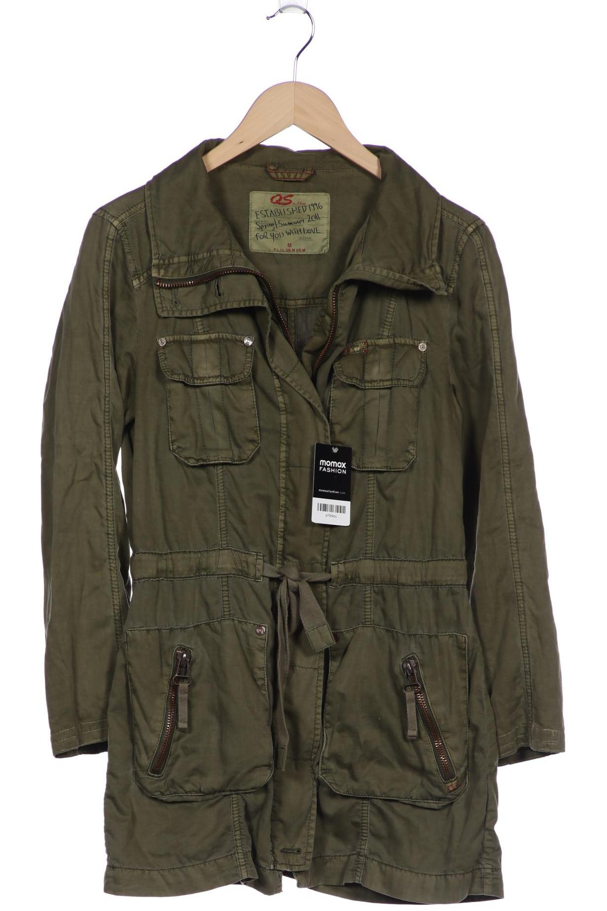 

QS by s.Oliver Damen Mantel, grün, Gr. 38