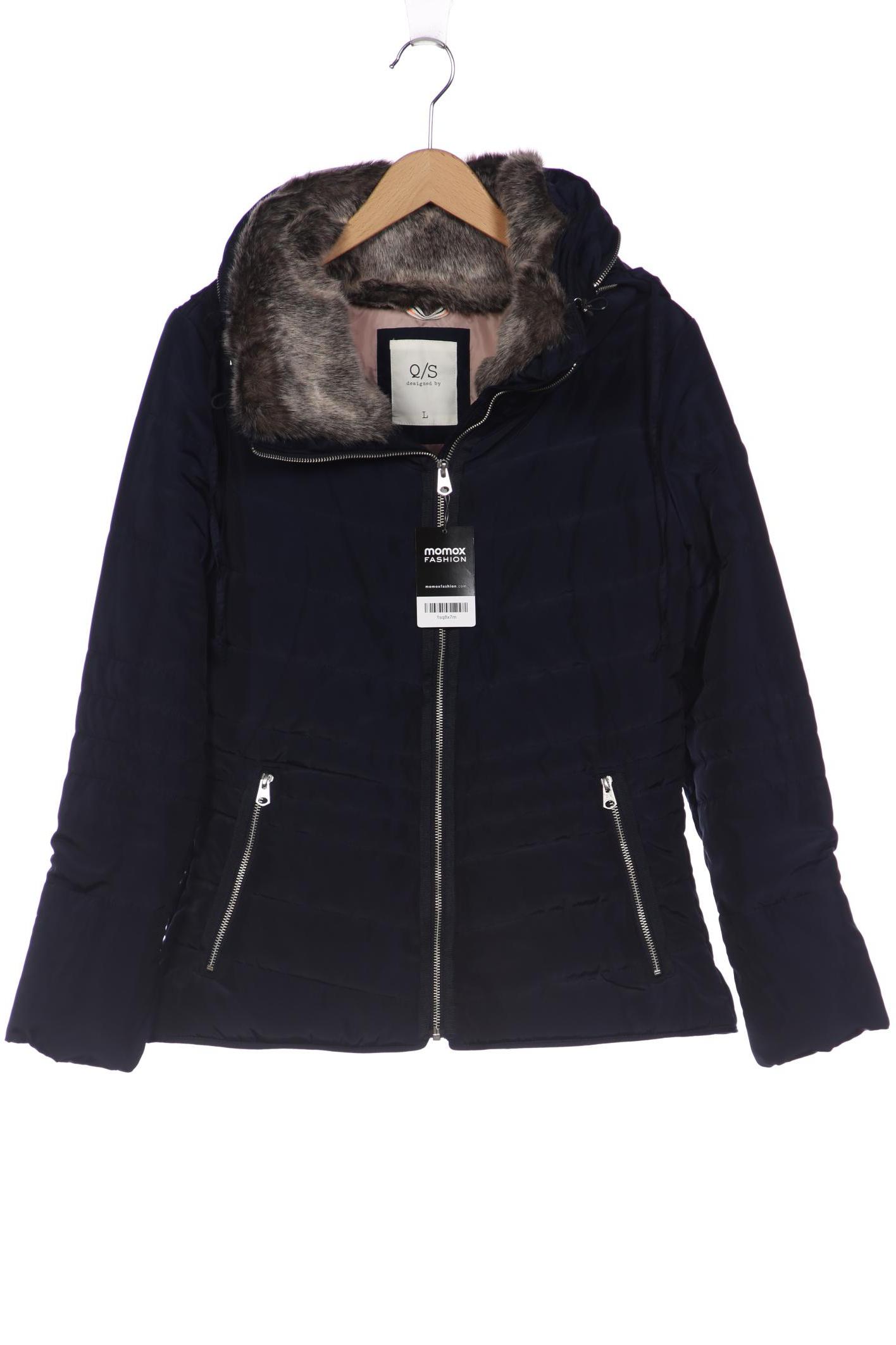 

QS by s.Oliver Damen Jacke, marineblau, Gr. 42