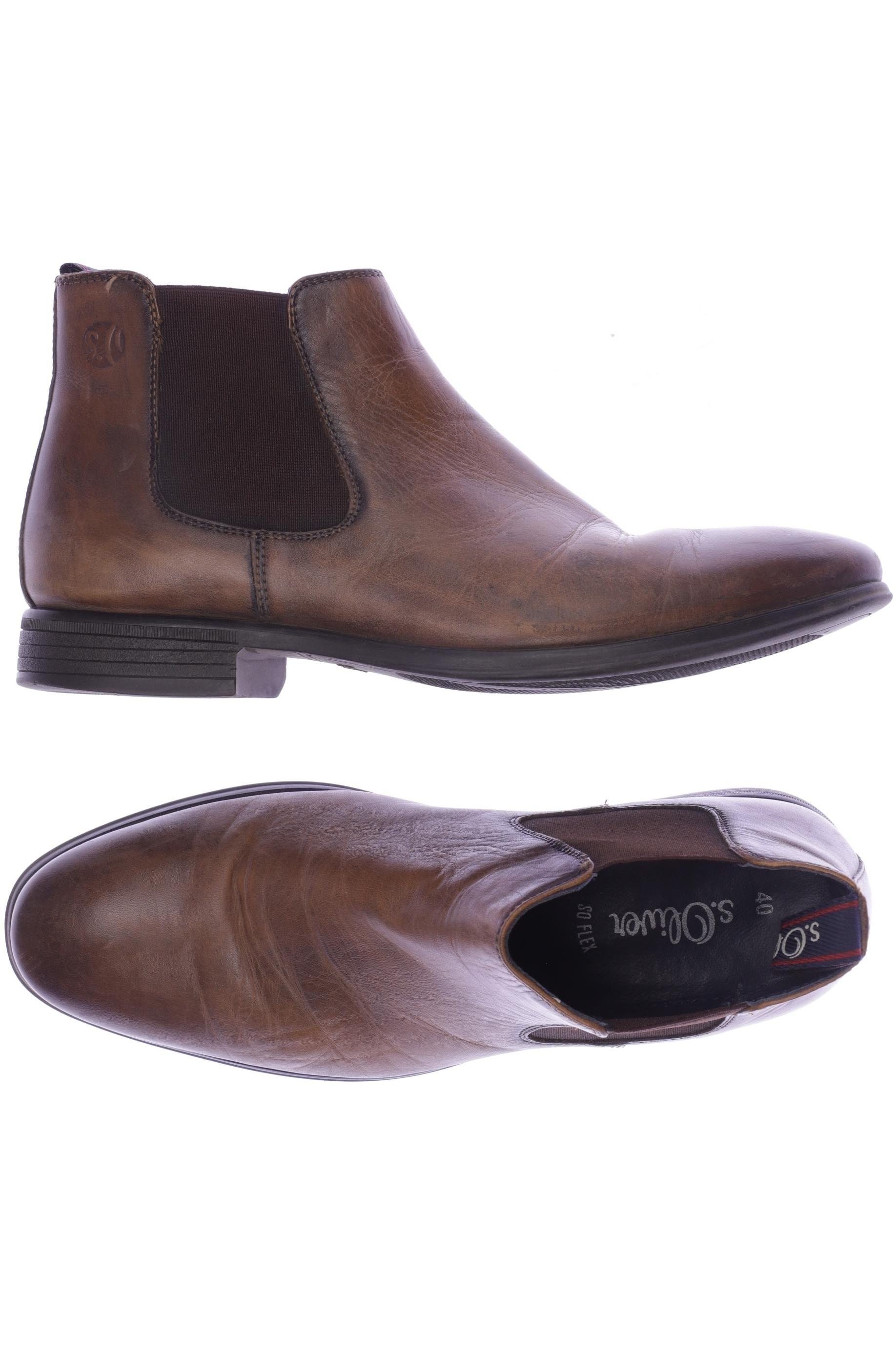 

QS by s.Oliver Herren Stiefel, braun, Gr. 40