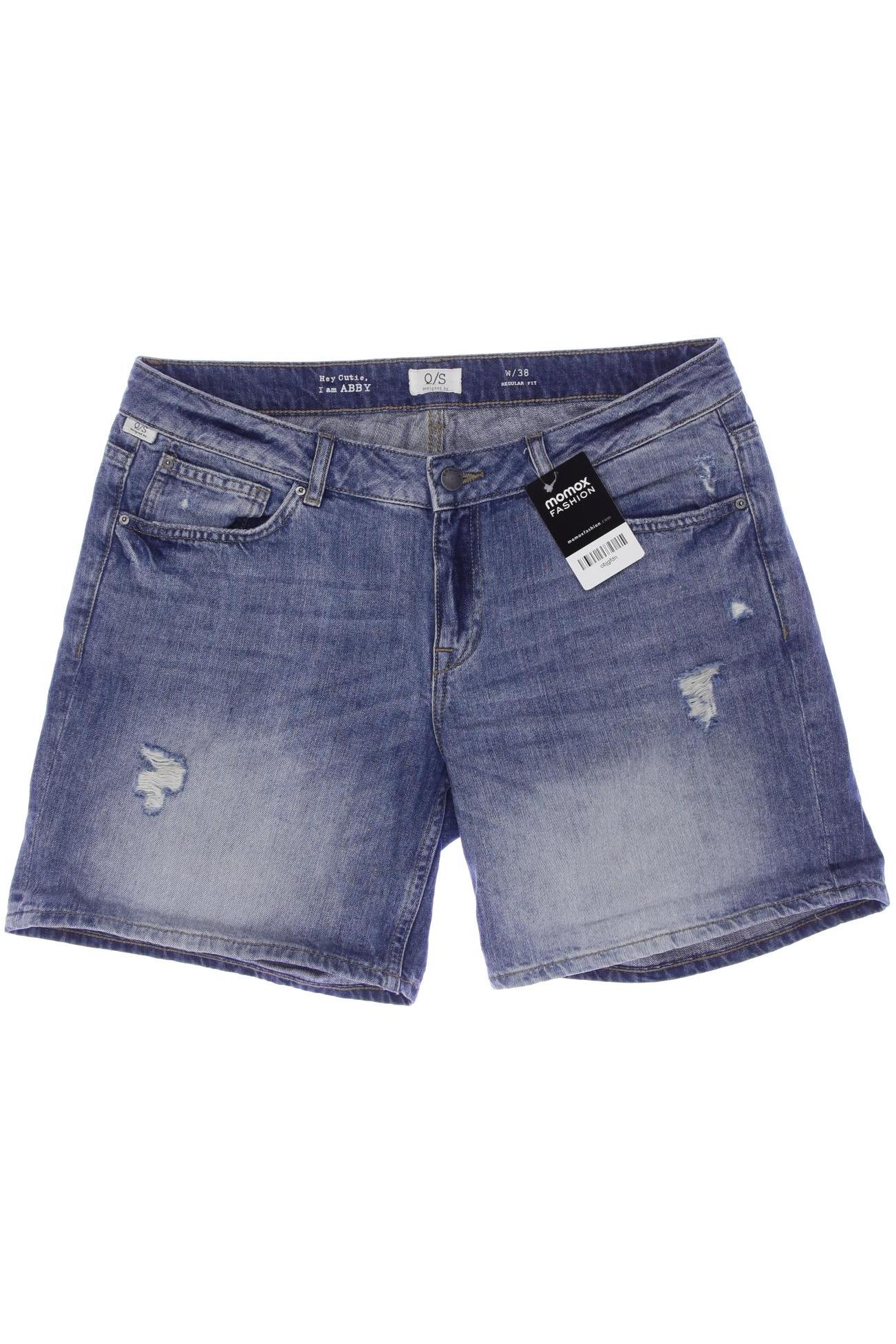 

QS by s.Oliver Damen Shorts, blau, Gr. 38