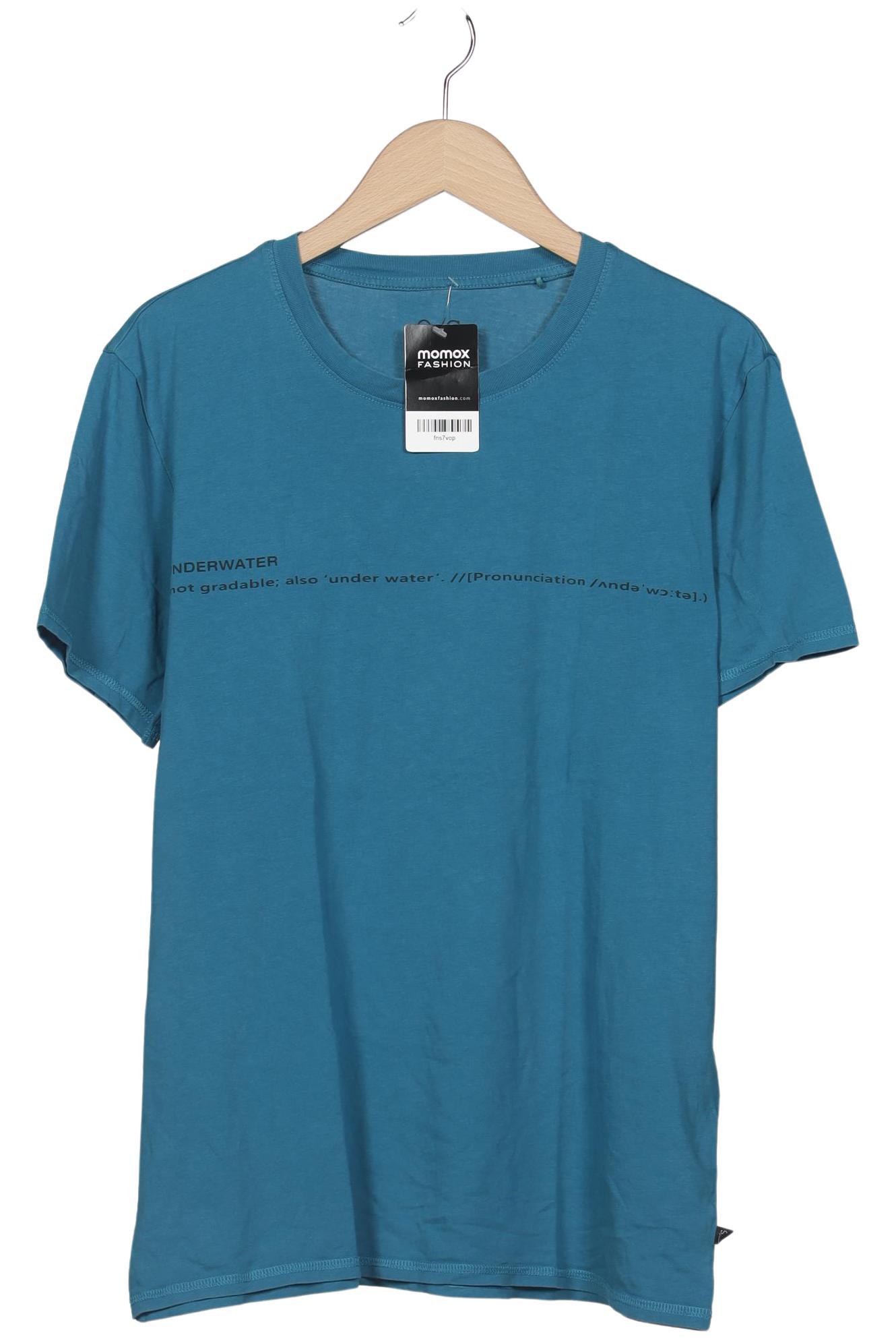 

QS by s.Oliver Herren T-Shirt, türkis, Gr. 54