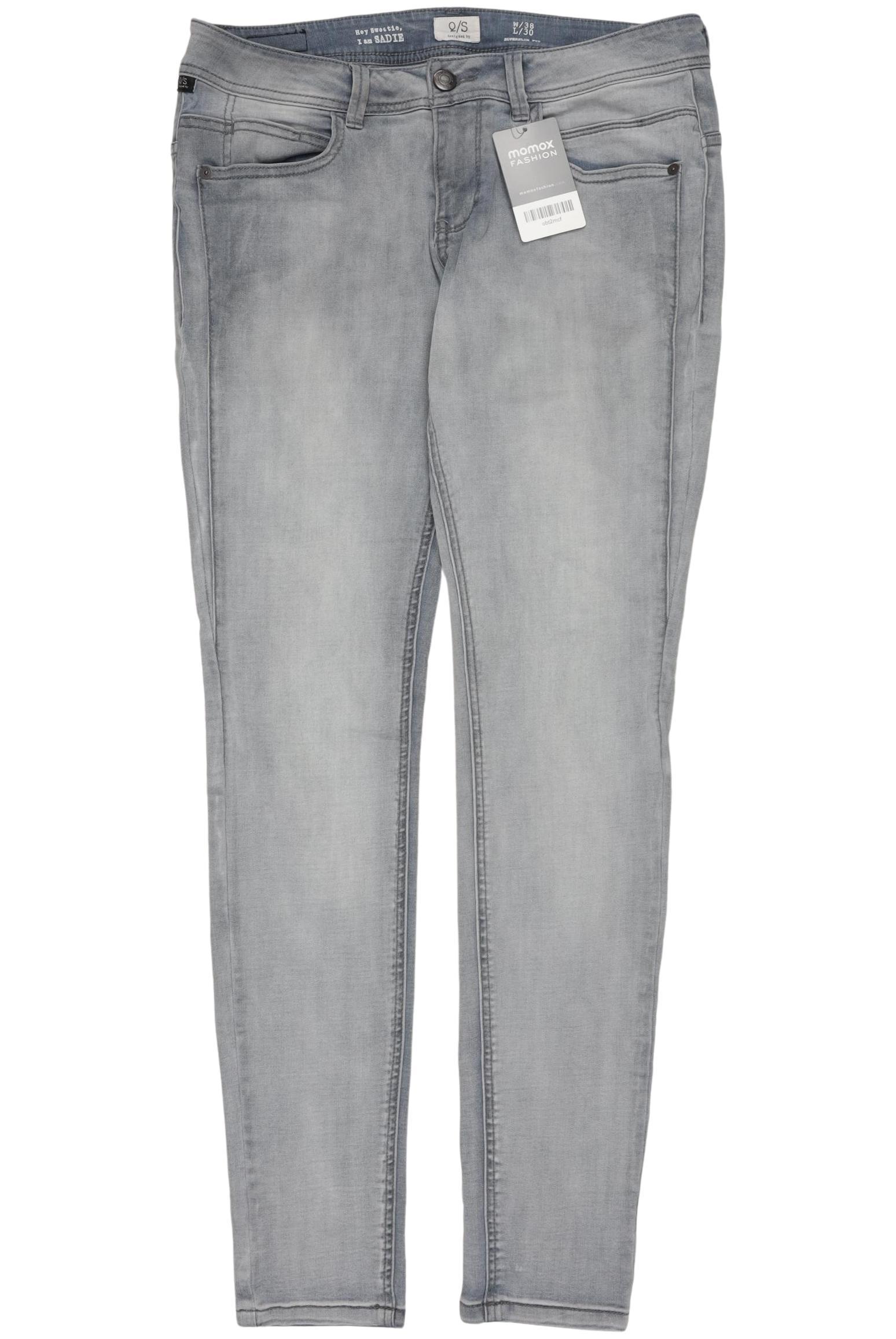 

QS by s.Oliver Damen Jeans, grau, Gr. 38