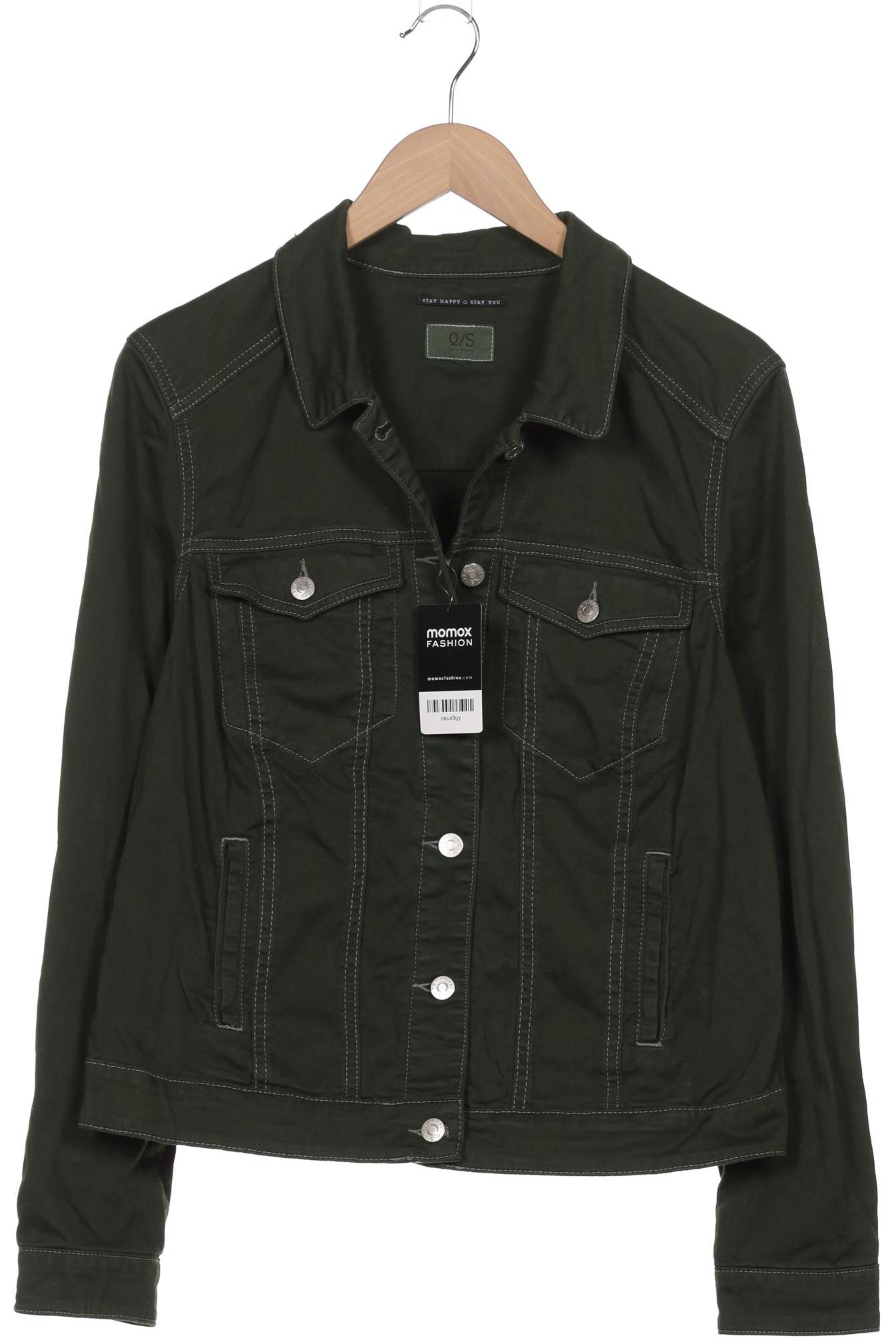 

QS by s.Oliver Damen Jacke, grün, Gr. 46