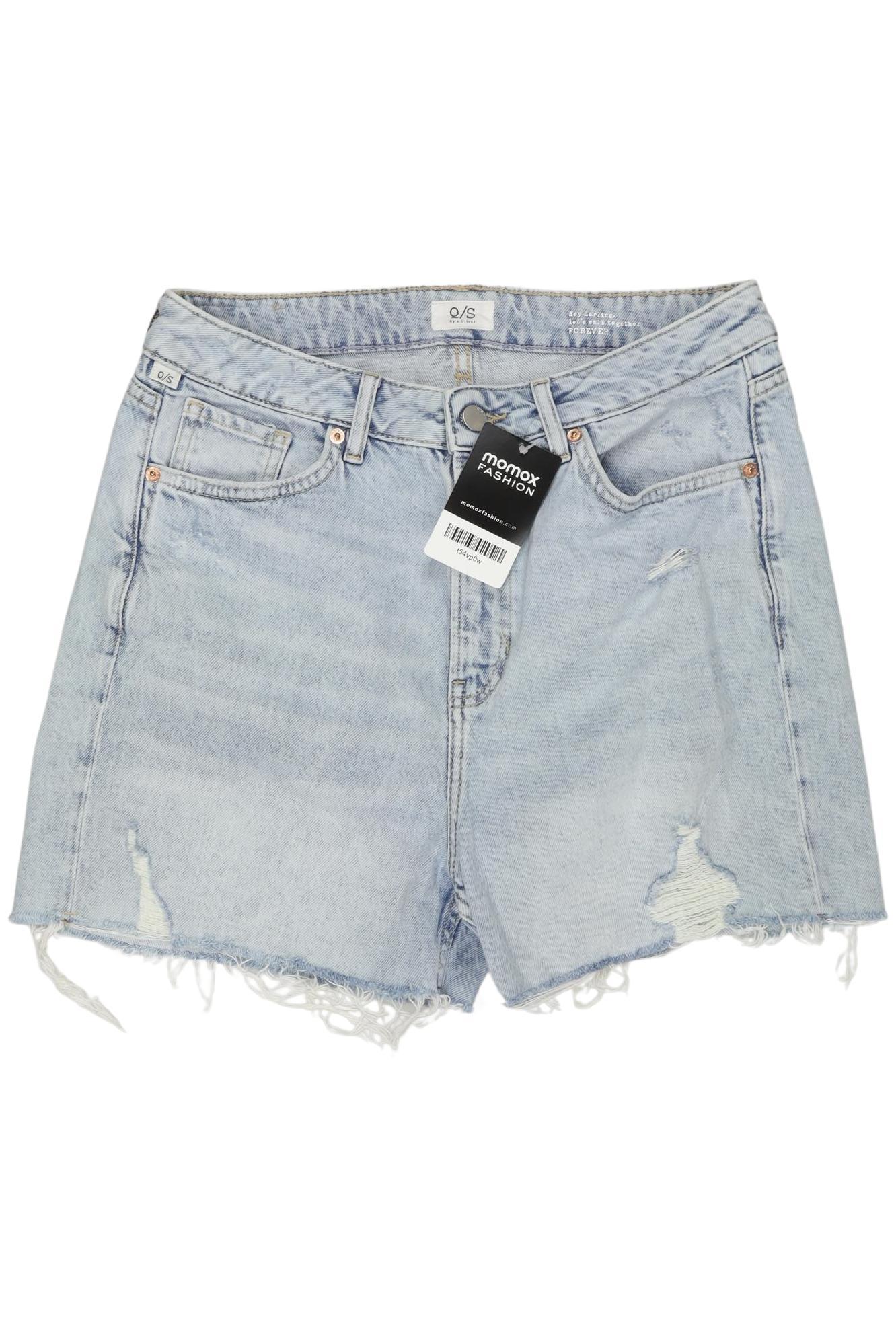 

QS by s.Oliver Damen Shorts, hellblau, Gr. 36