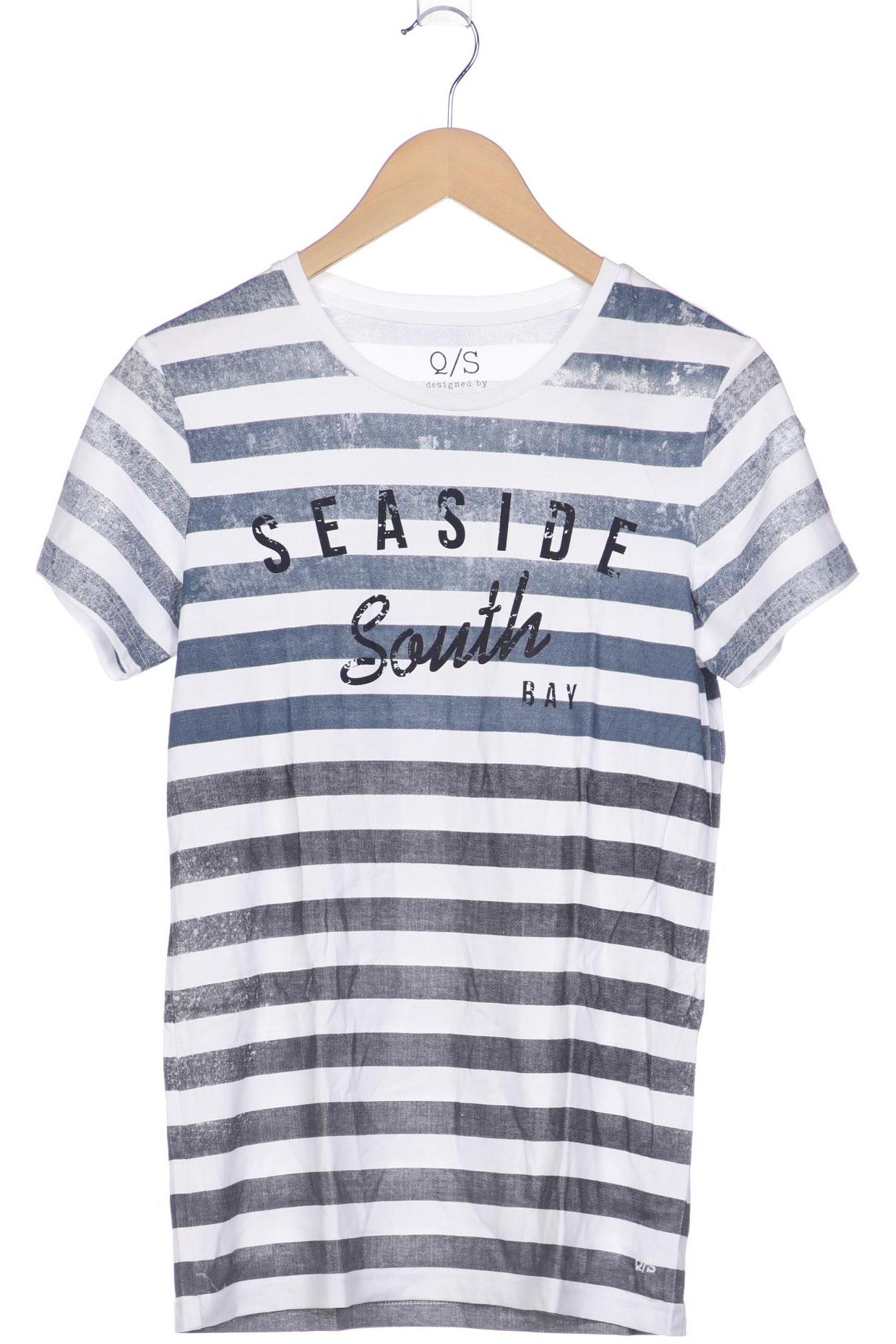 

QS by s.Oliver Herren T-Shirt, blau