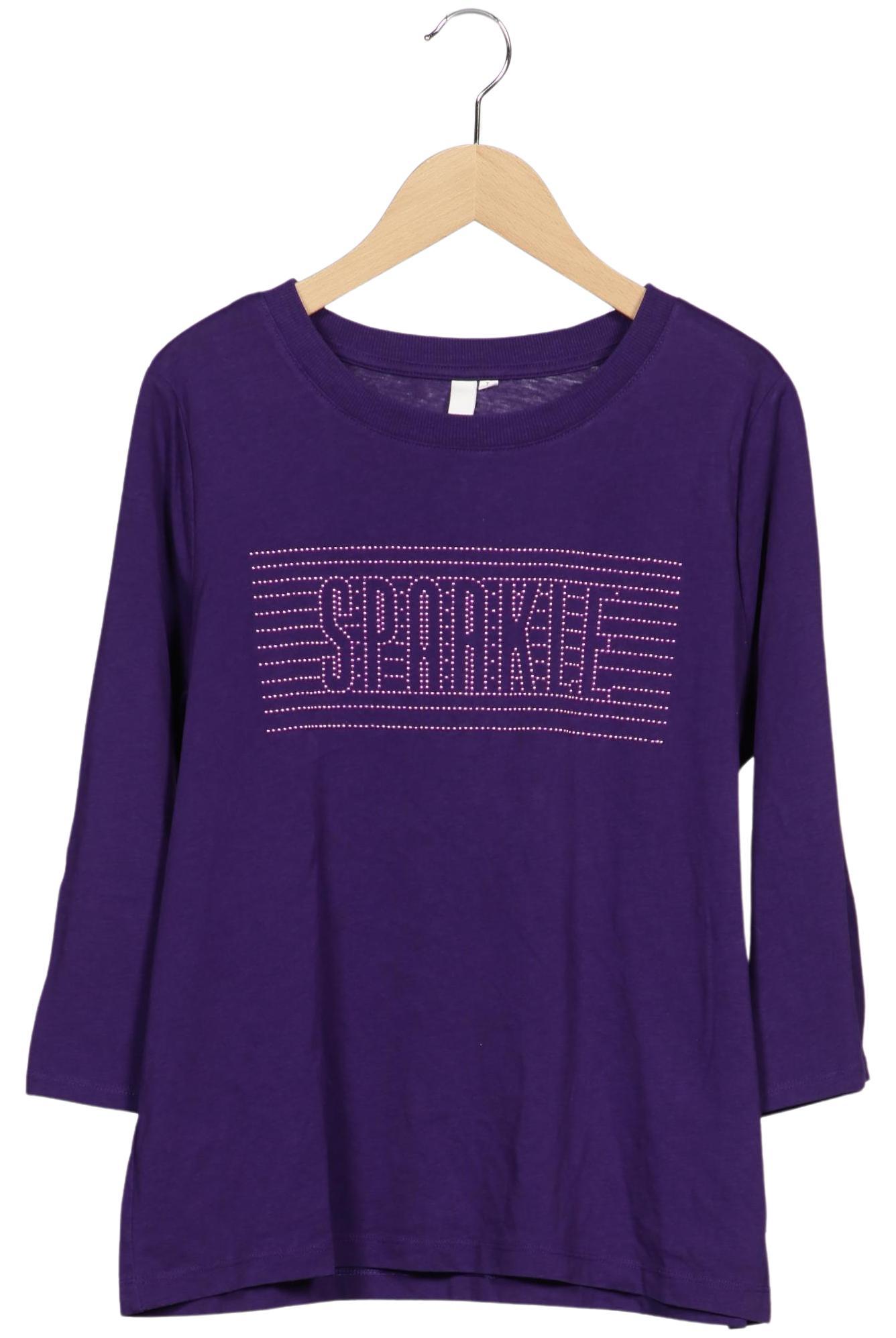 

QS by s.Oliver Damen Langarmshirt, flieder, Gr. 42