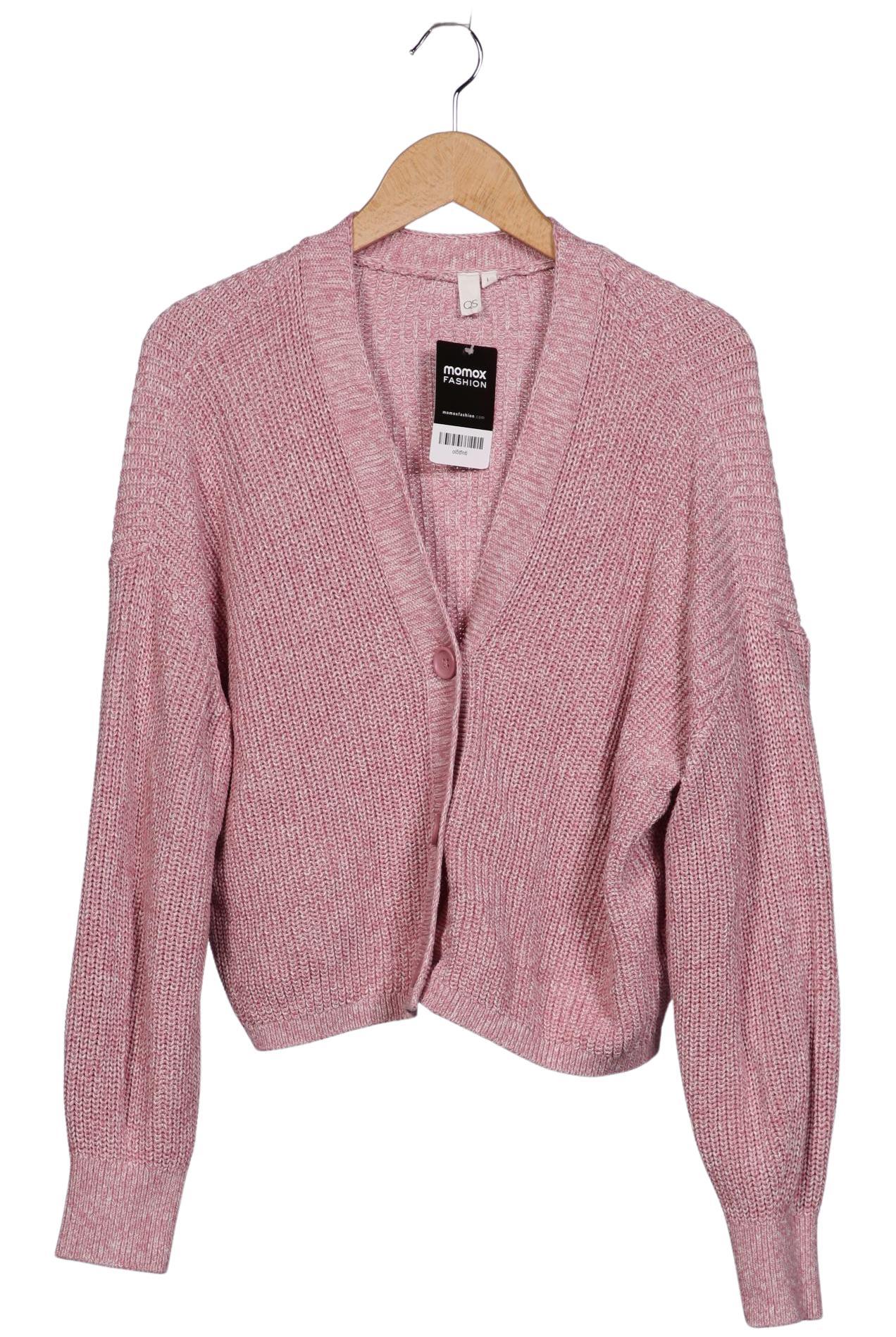

QS by s.Oliver Damen Strickjacke, pink, Gr. 42