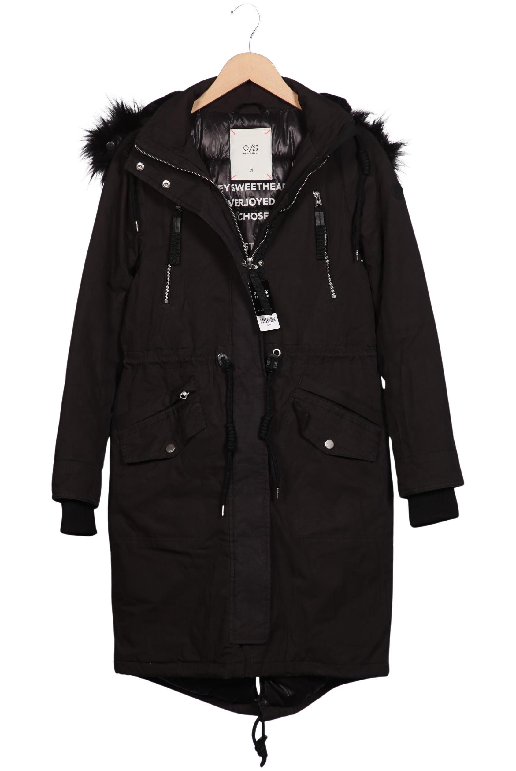 

QS by s.Oliver Damen Mantel, schwarz, Gr. 38