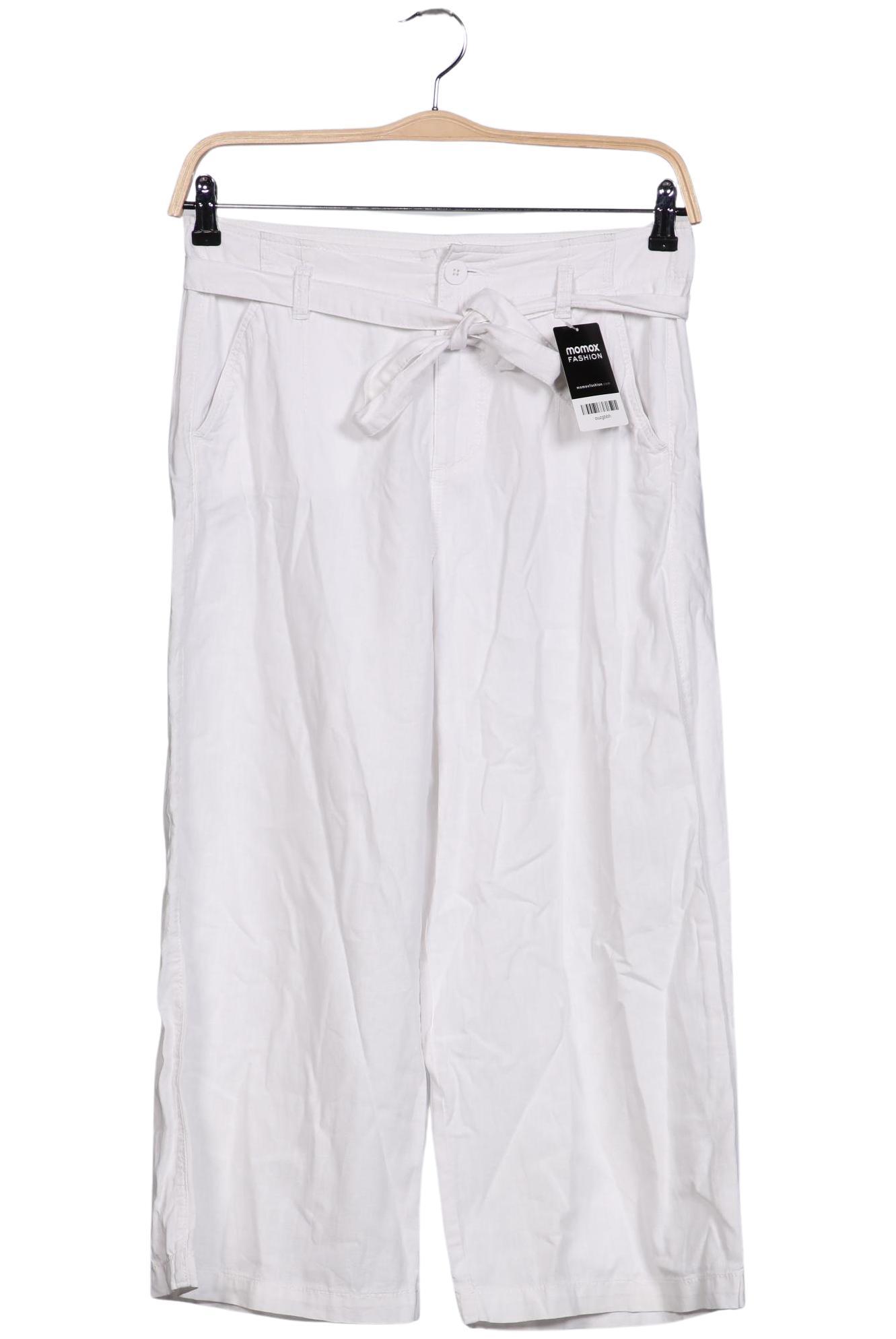 

QS by s.Oliver Damen Stoffhose, weiß, Gr. 38