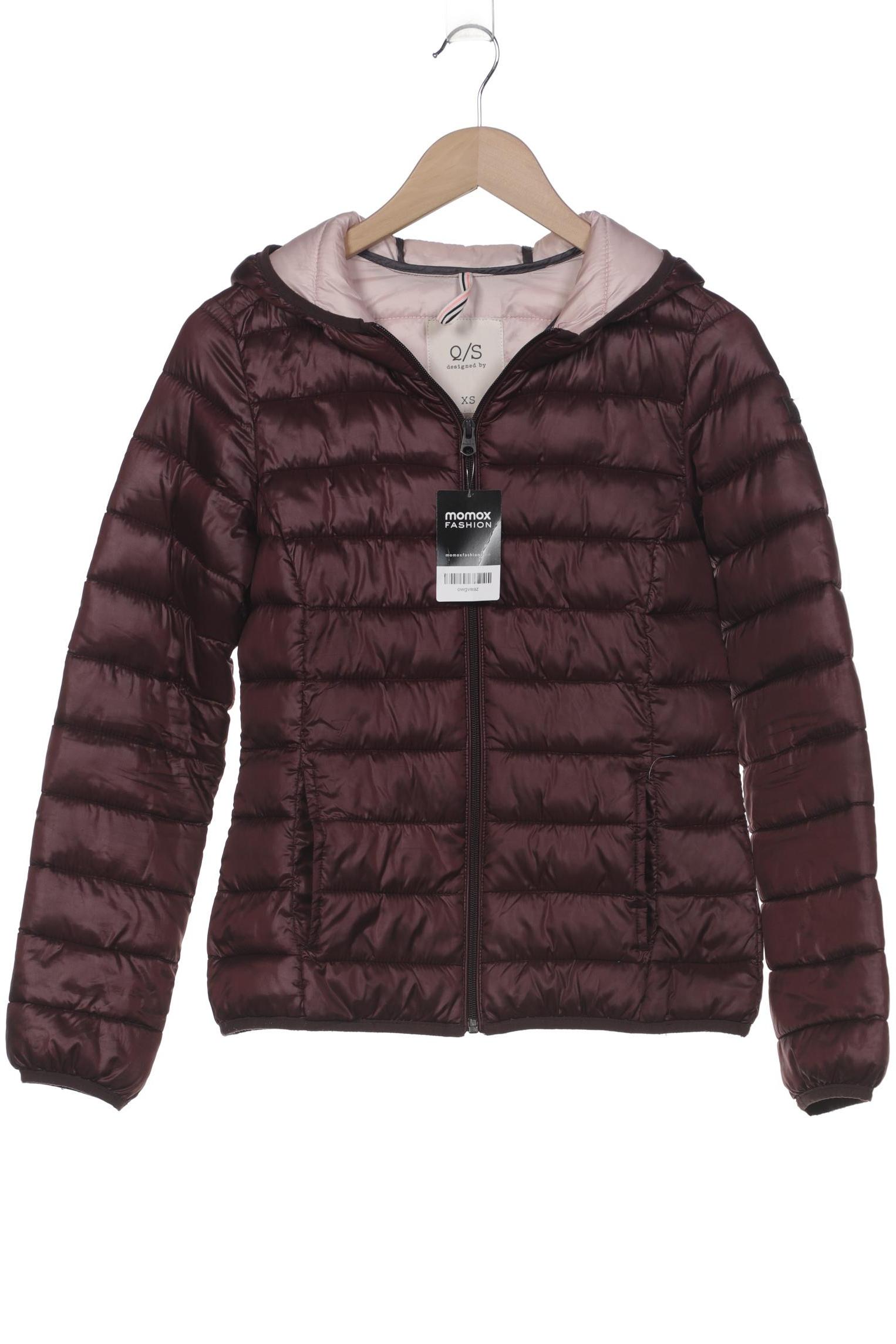 

QS by s.Oliver Damen Jacke, bordeaux, Gr. 34