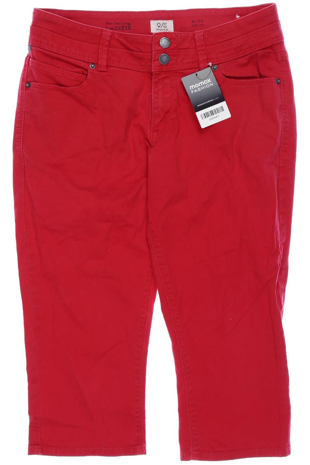 

QS by s.Oliver Damen Stoffhose, rot