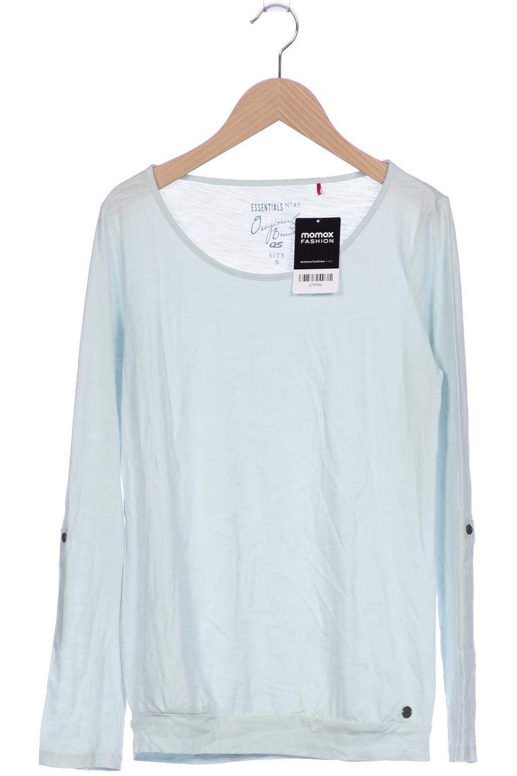 

QS by s.Oliver Damen Langarmshirt, hellgrün, Gr. 36