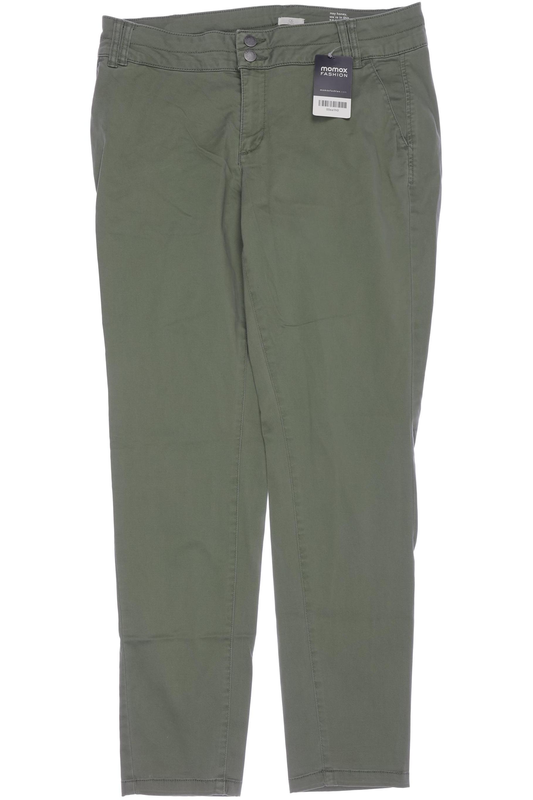 

QS by s.Oliver Damen Stoffhose, grün, Gr. 40