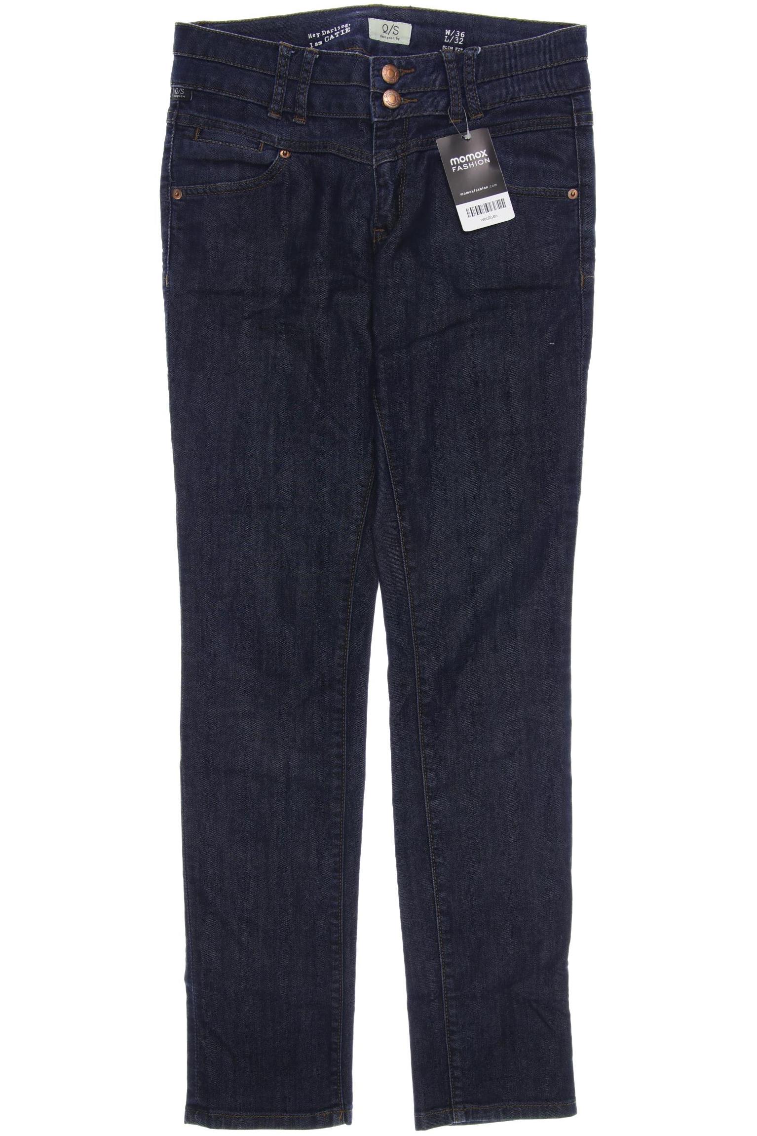 

QS by s.Oliver Damen Jeans, marineblau, Gr. 36