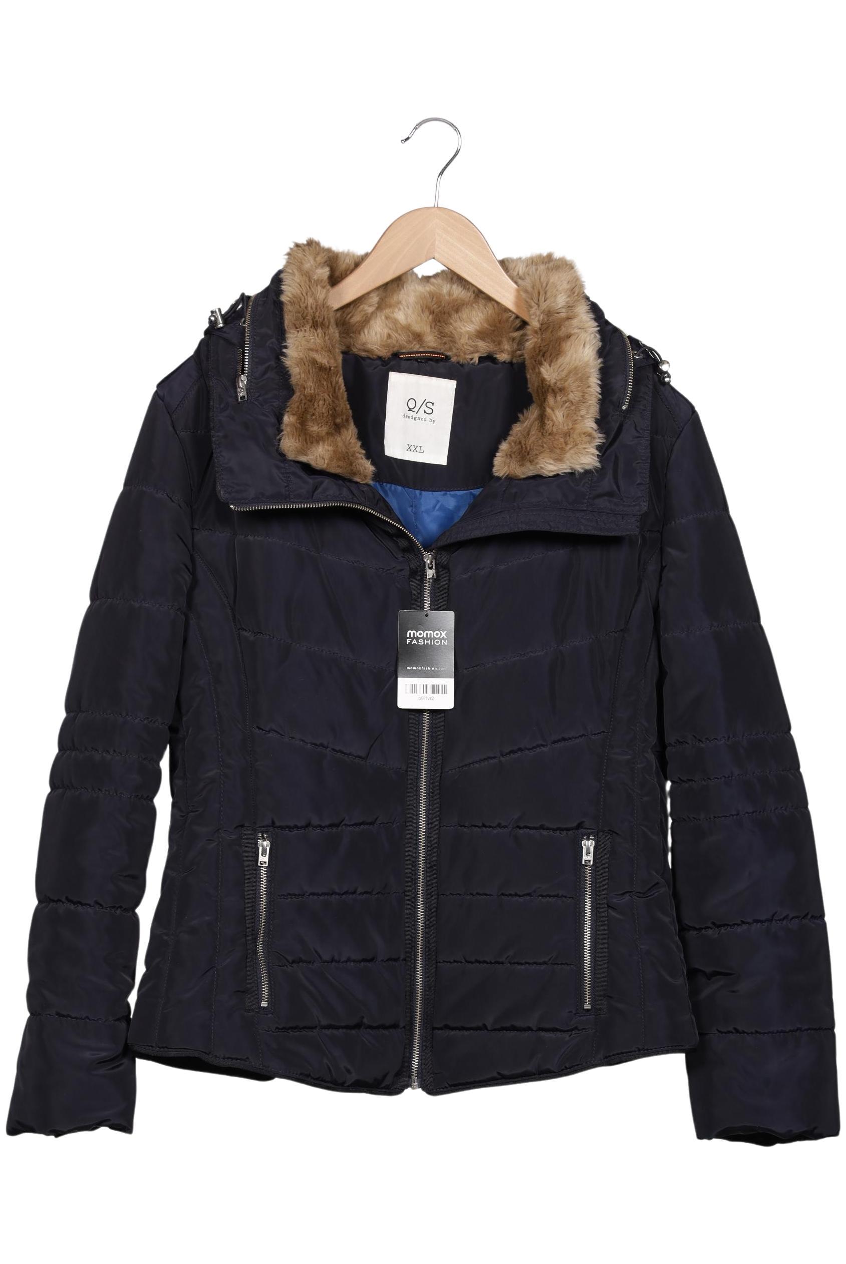 

QS by s.Oliver Damen Jacke, marineblau, Gr. 46