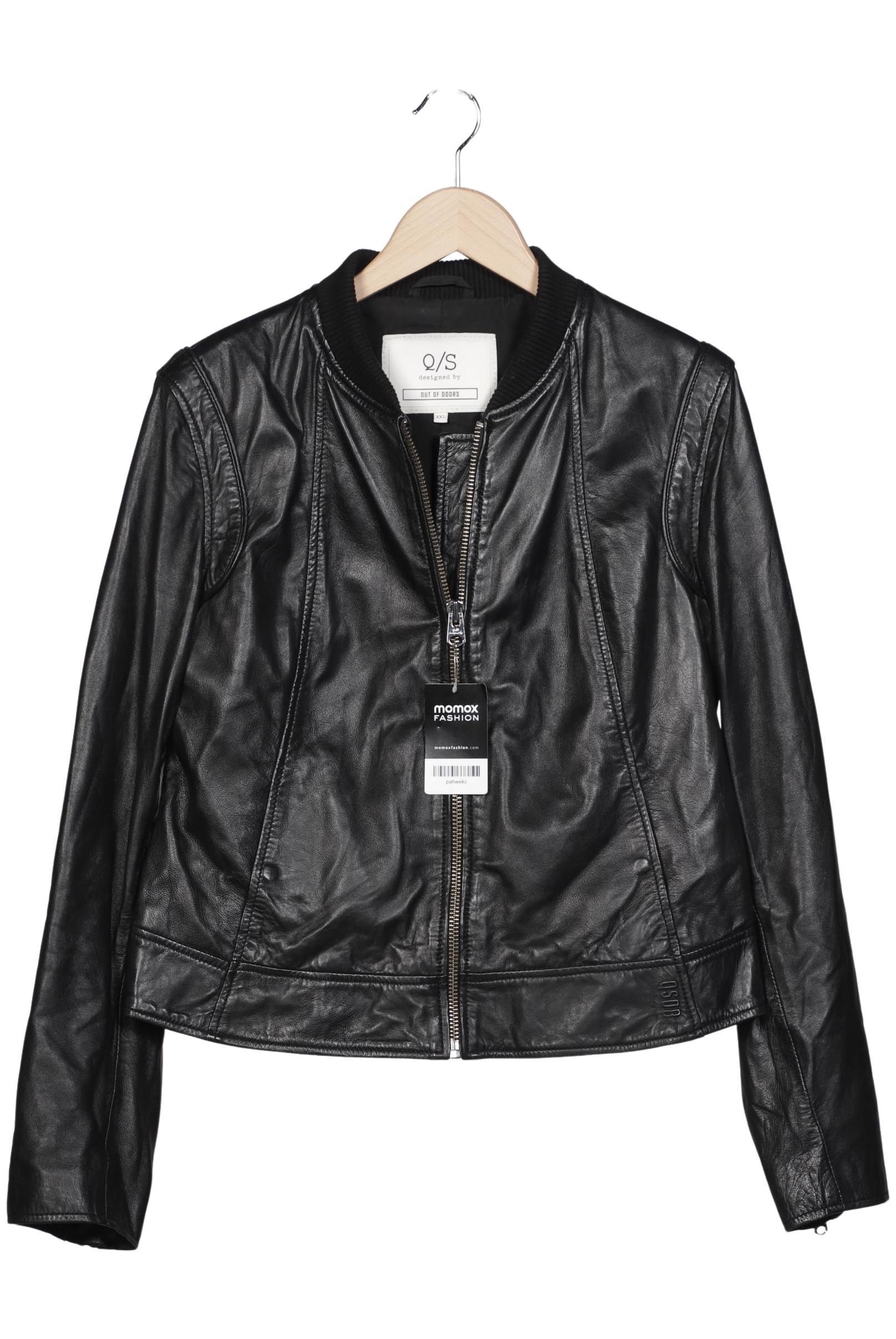 

QS by s.Oliver Damen Jacke, schwarz, Gr. 46