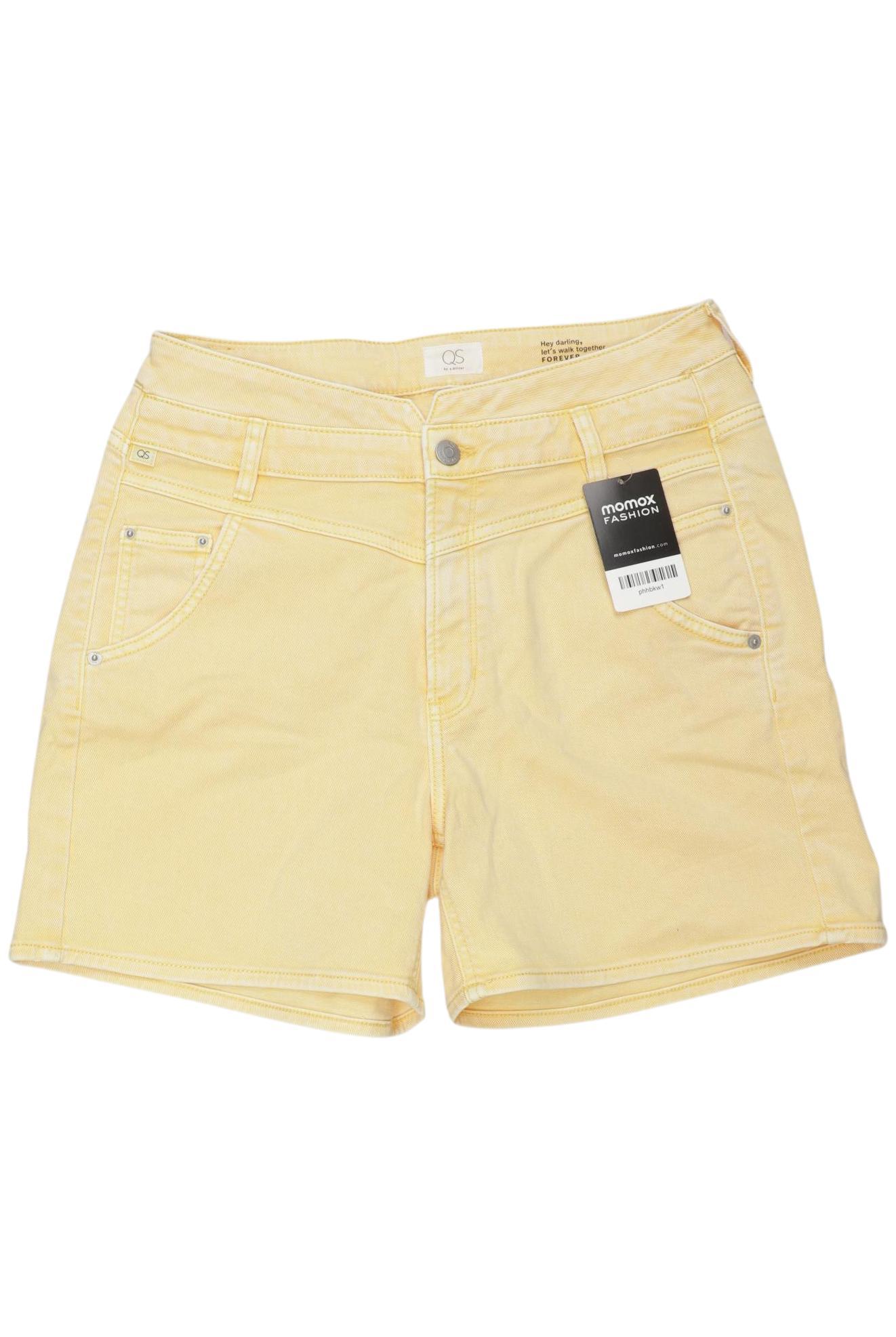 

QS by s.Oliver Damen Shorts, gelb, Gr. 38